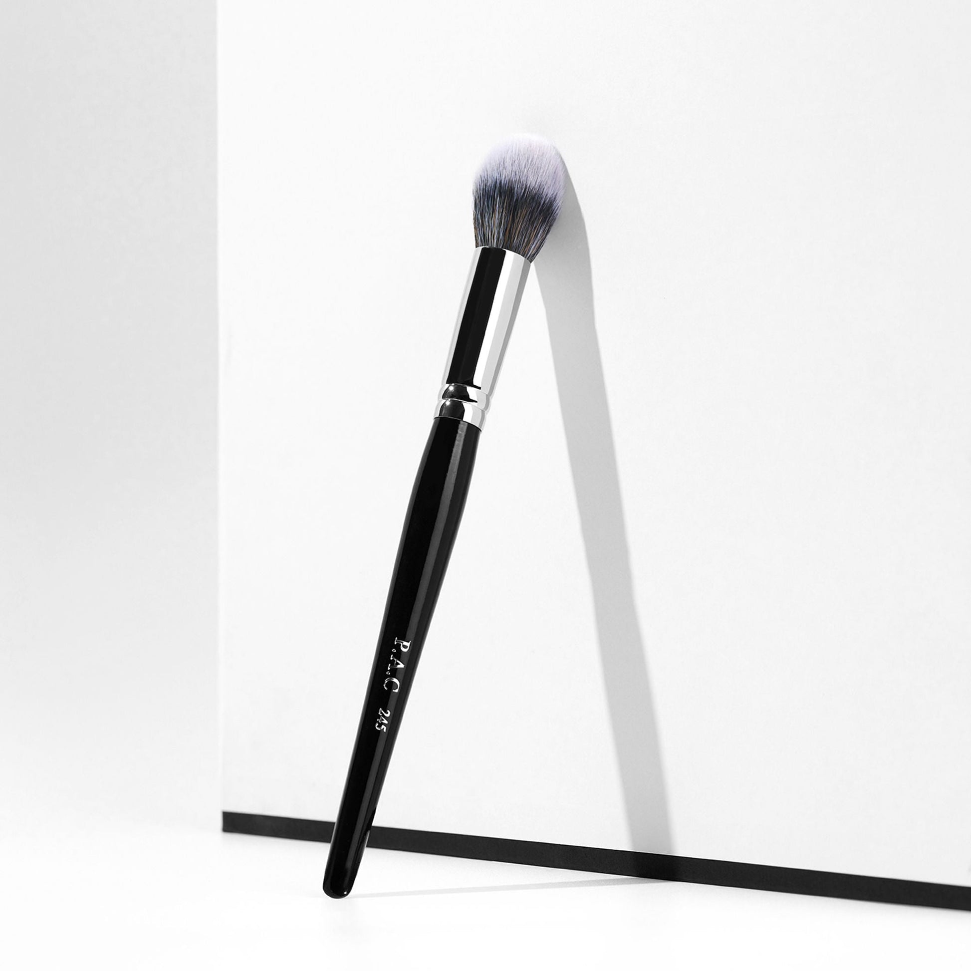 PAC Studio Powder Brush 245 - Medium Dome Shaped Sculpting Powder Brush, Feather Soft Synthetic Bristles