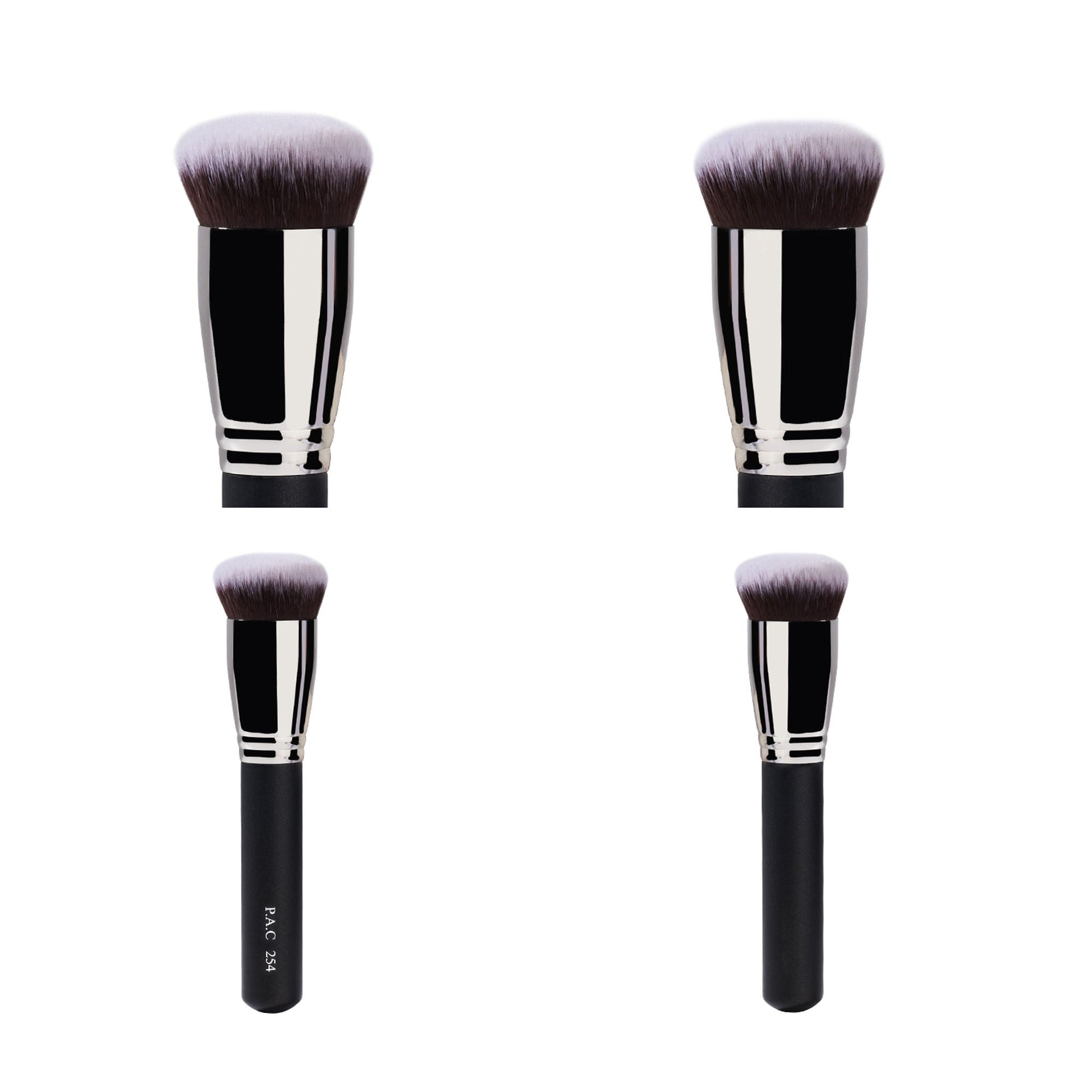 PAC Studio Foundation Blending Brush 254 -Densely Packed Large Dome Shaped Brush, Full Coverage Application