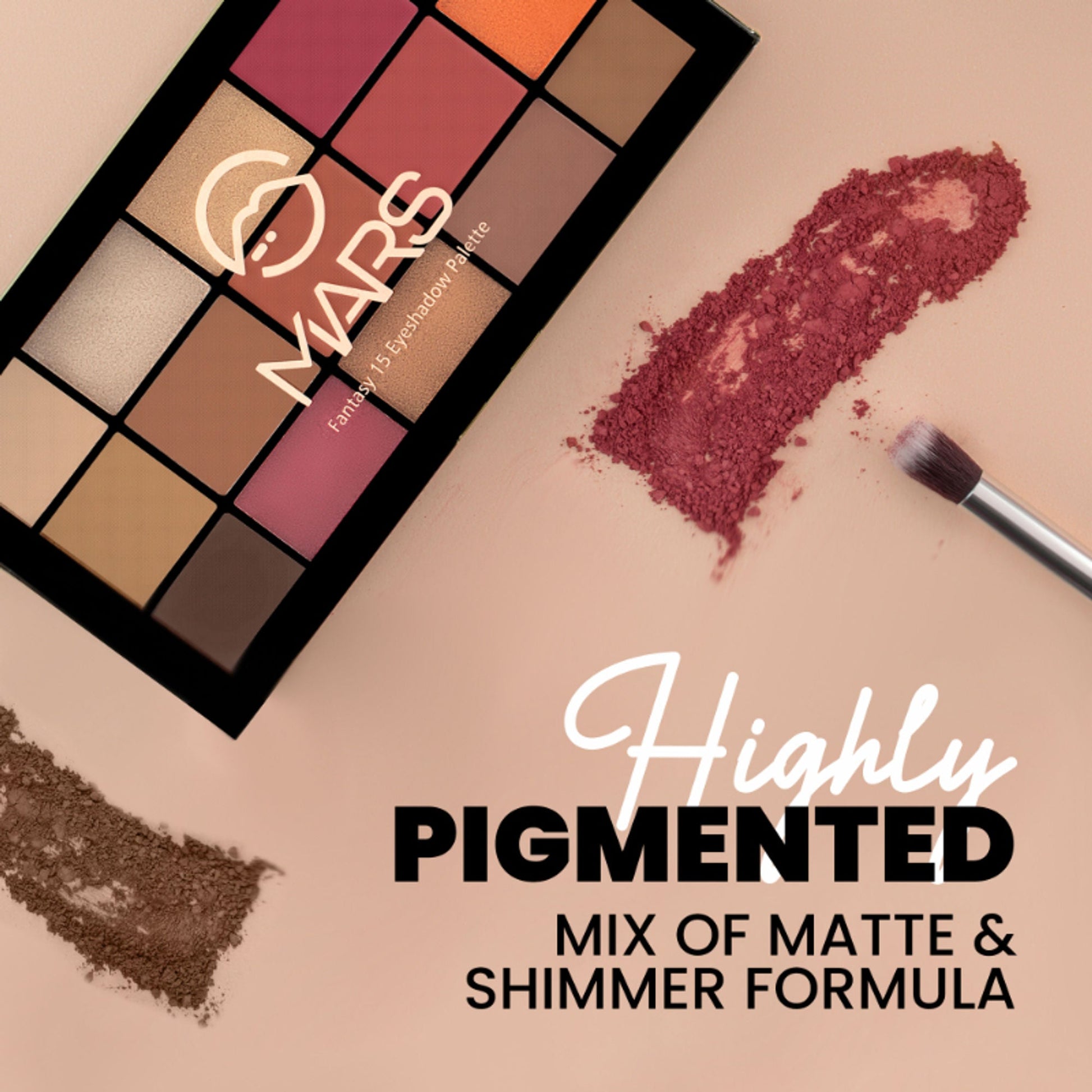 MARS Cosmetics Fantasy 15 Eyeshadow Palette - 2 