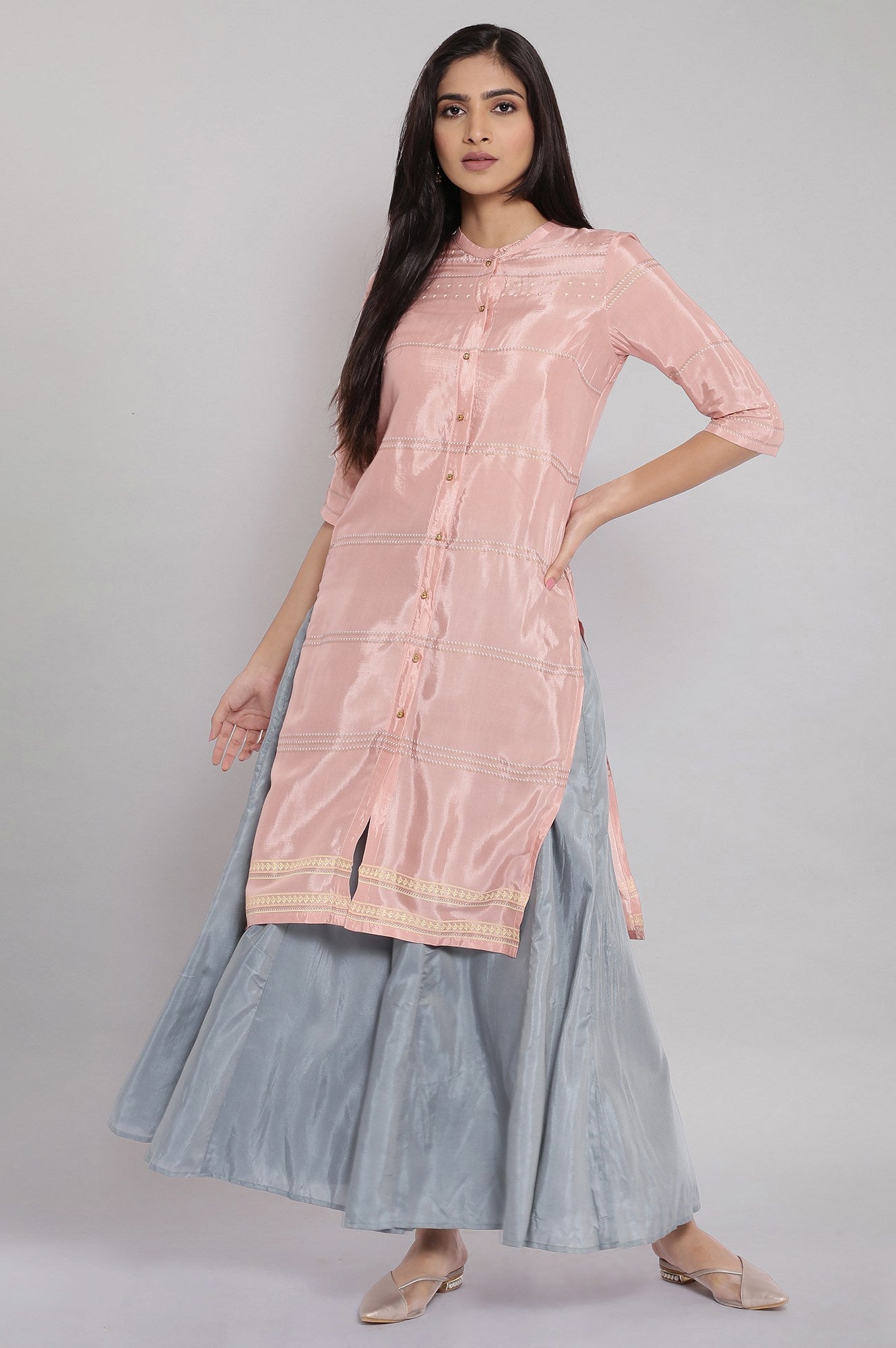 W for Woman Turkish Blue Culottes  Grab2Buy WforWoman Grab2Buy
