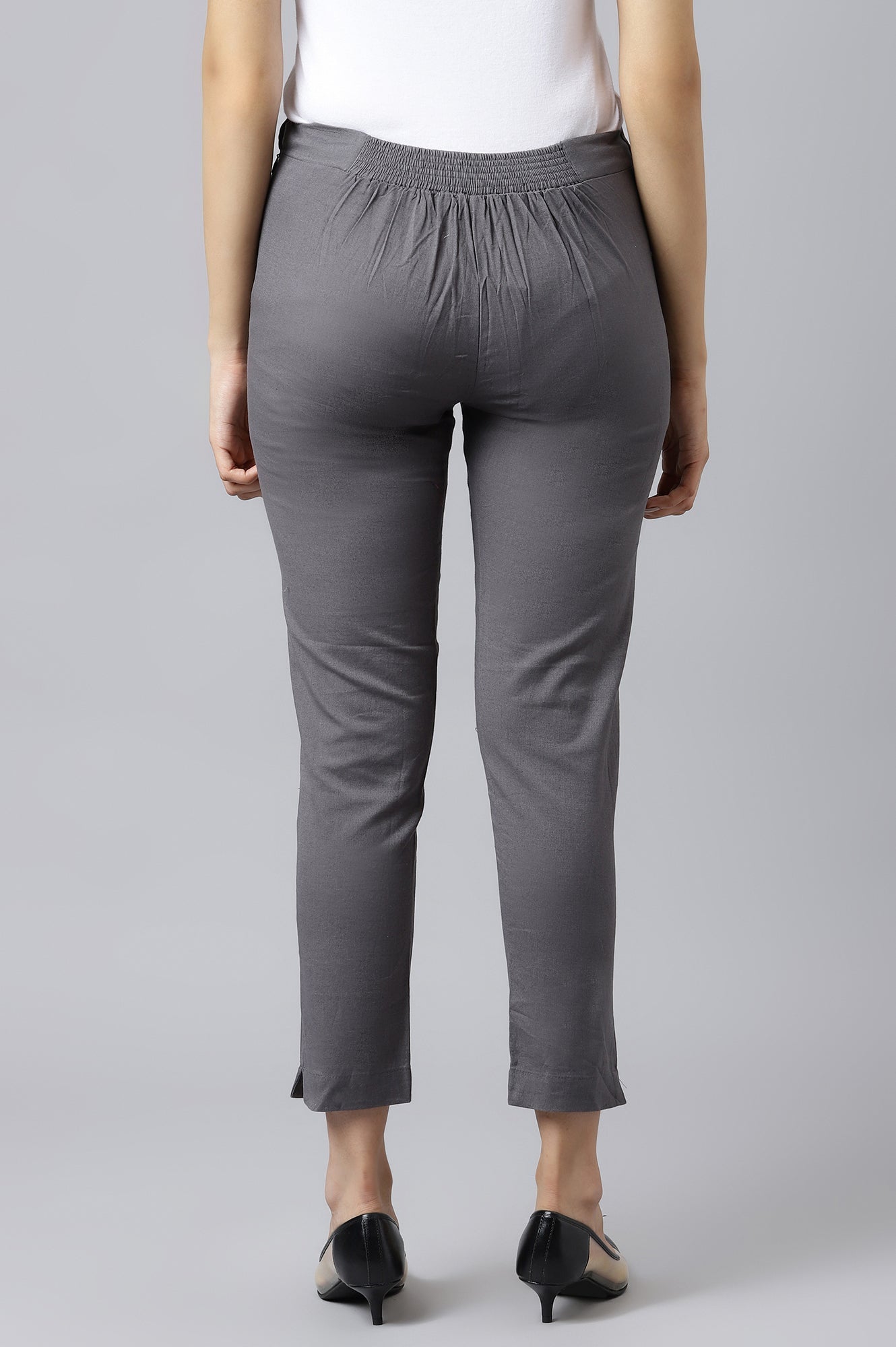 W for Woman Women Grey Slim Pants  Grab2Buy WforWoman Grab2Buy