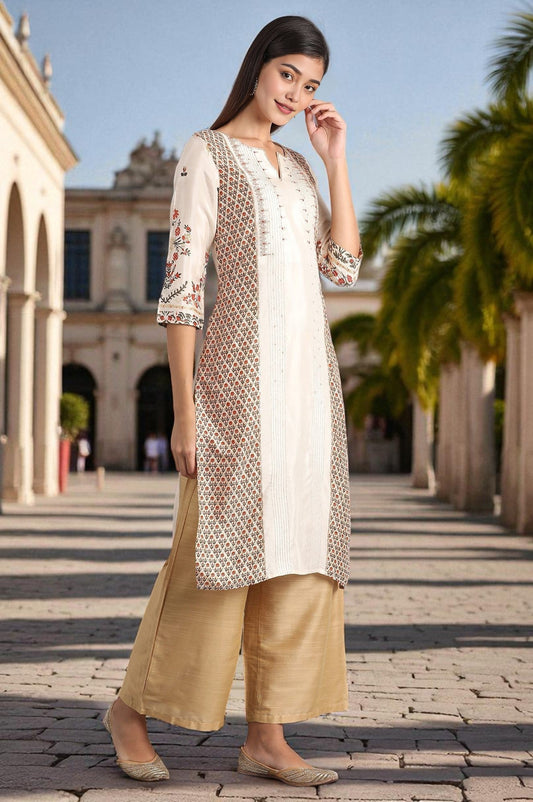 W for Woman Gold Parallel Pants