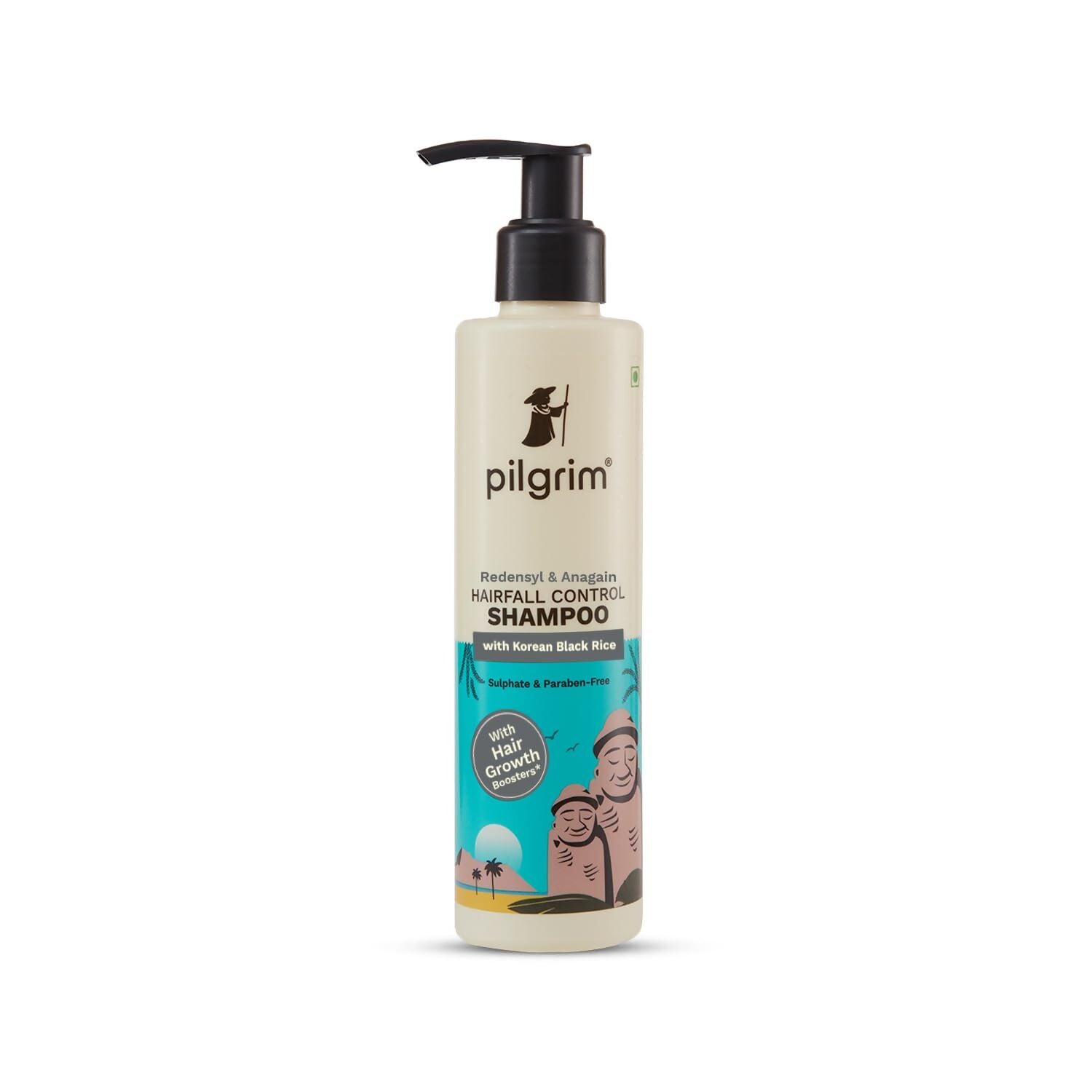 Pilgrim Redensyl & Anagain Hairfall Control Shampoo with Korean Black Rice - Grab2buy