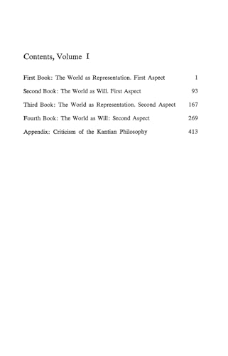 The World as Will and Representation, Vol. 1 by Schopenhauer, Arthur  Grab2Buy Generic Grab2Buy