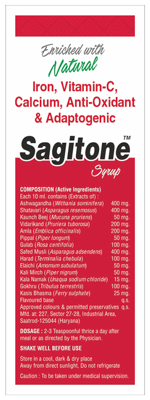 Sagius Sagitone Syrup 