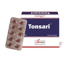 Sagar Ayurveda Tonsari Capsules - Grab2buy