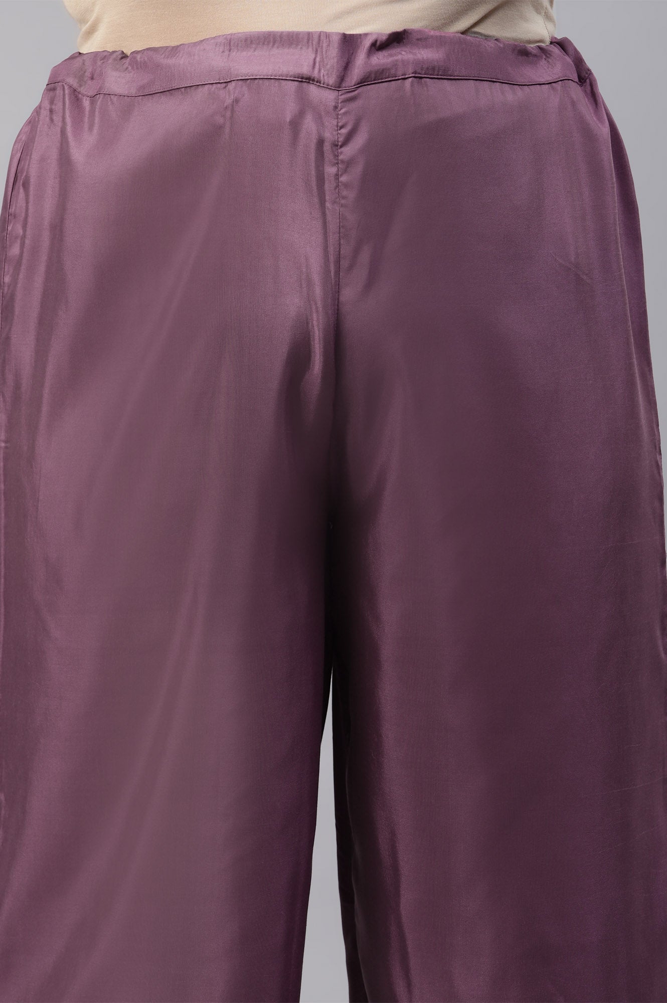 W for Woman Ash Rose Pink Shantung Straight Plus Size Parallel Pants  Grab2Buy WforWoman Grab2Buy