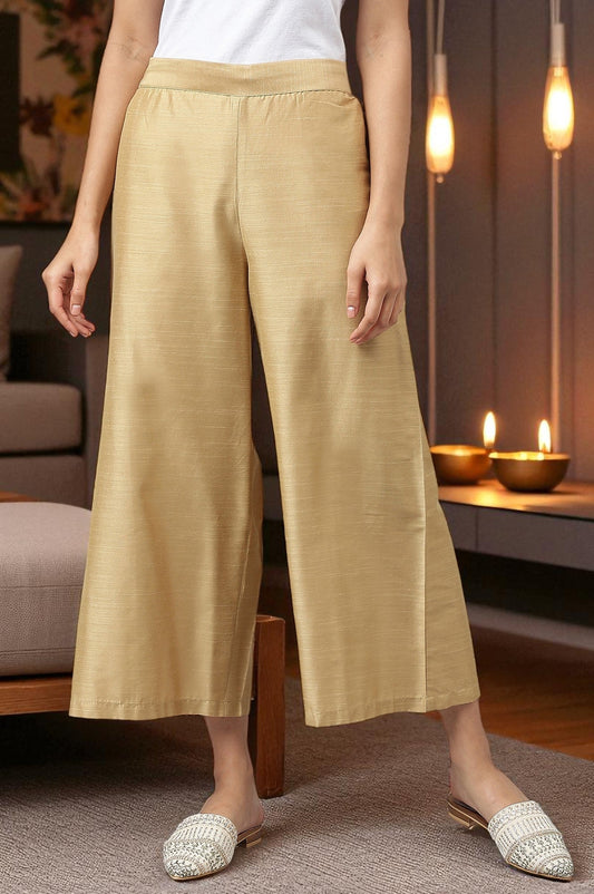 W for Woman Gold Parallel Pants