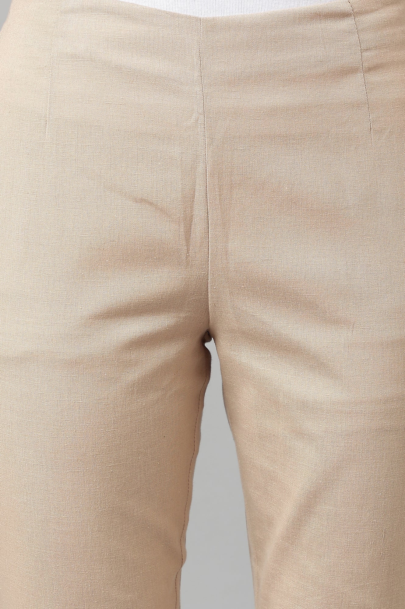 W for Woman Beige Slim Pants