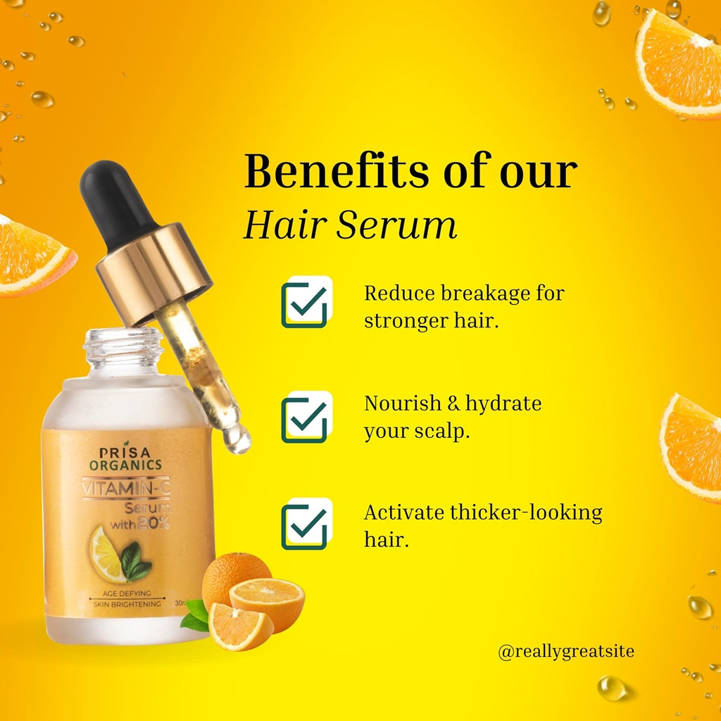 Prisa Organics Vitamin-C Serum - Grab2buy