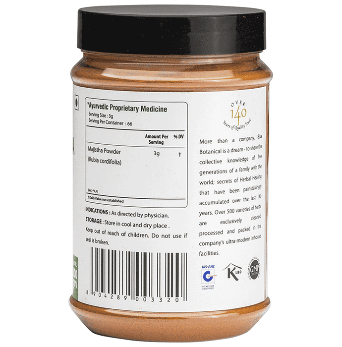 Bixa Botanical Manjistha Powder 
