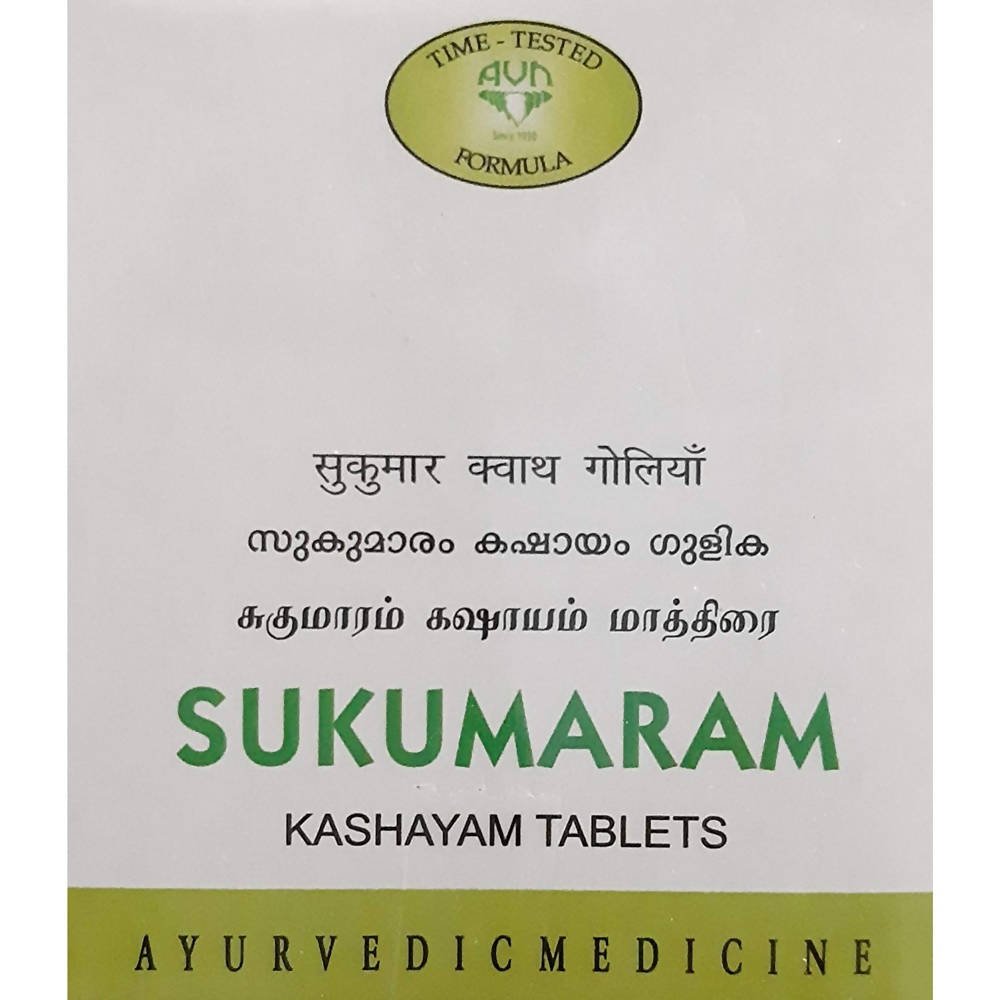 Avn Ayurveda Sukumaram Kashayam Tablets 