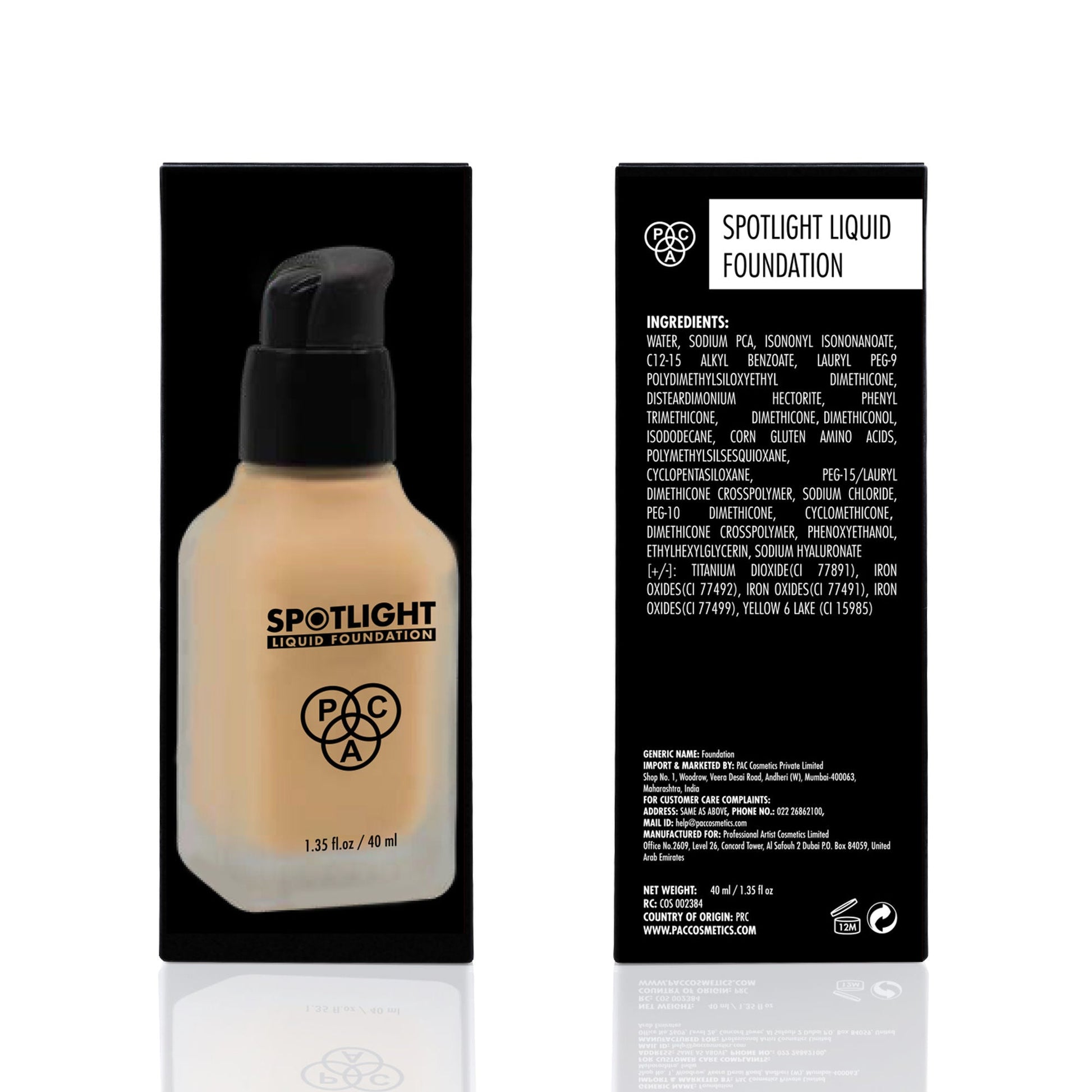 PAC Studio Spotlight Liquid Foundation - Coconut Twist