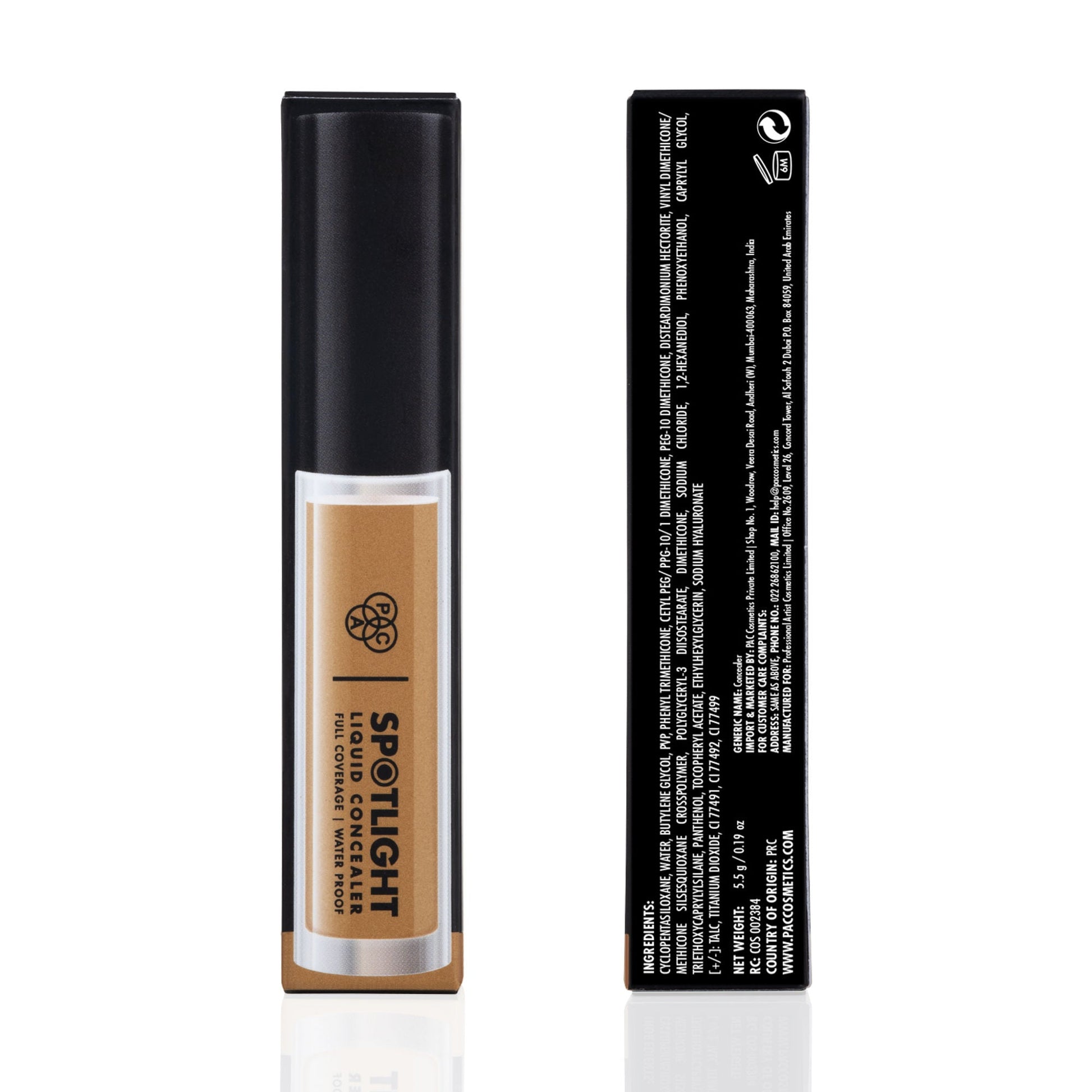 PAC Studio Spotlight Liquid Concealer - 12.5 Dutch Danish