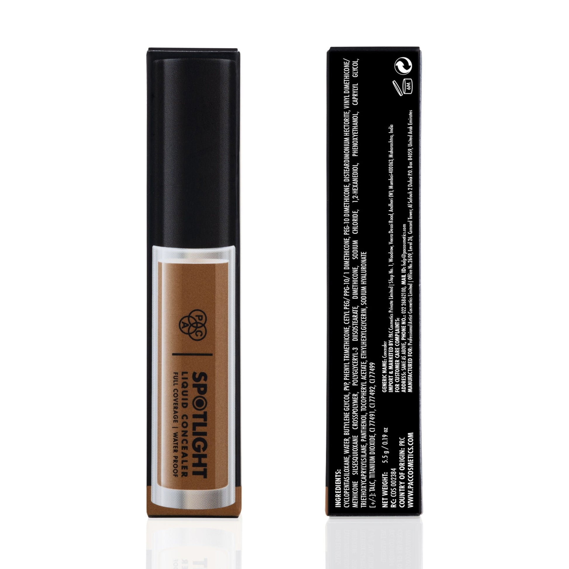 PAC Studio Spotlight Liquid Concealer - 13.3 Dark Roast