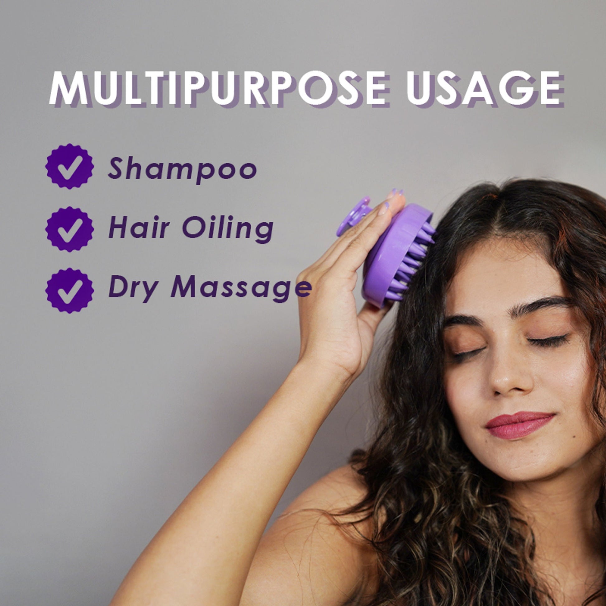 Scalppie Scalp Massager And Shampoo Brush - Bubblegum Pink