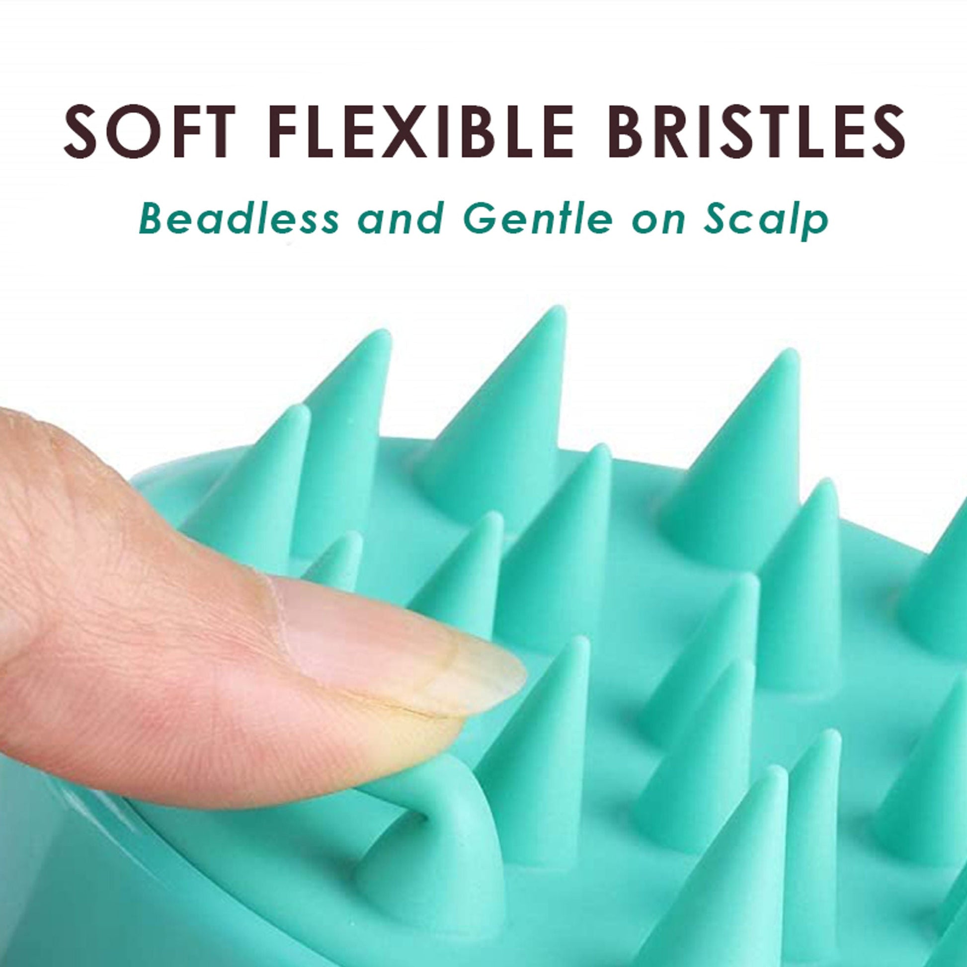 Scalppie Scalp Massager And Shampoo Brush - Midnight Black