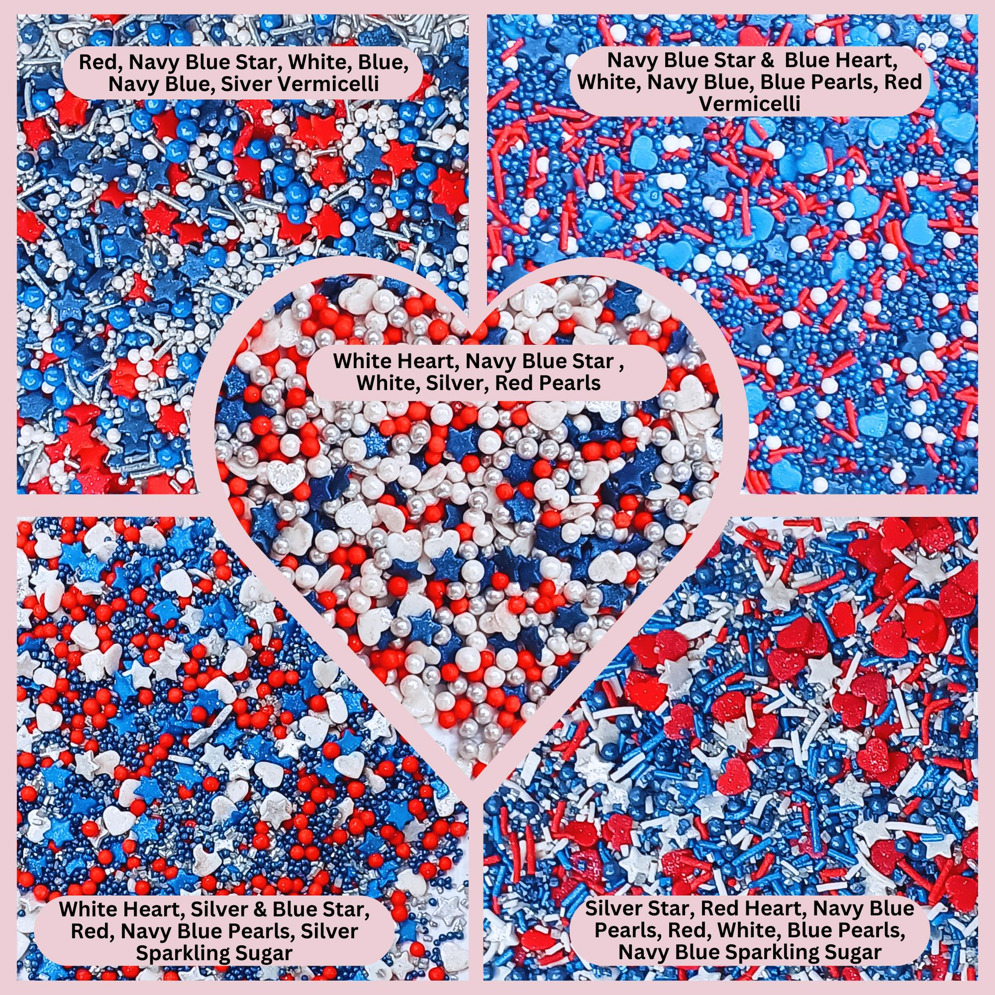 Confect Hero's Triumph Patriotic Sprinkles
