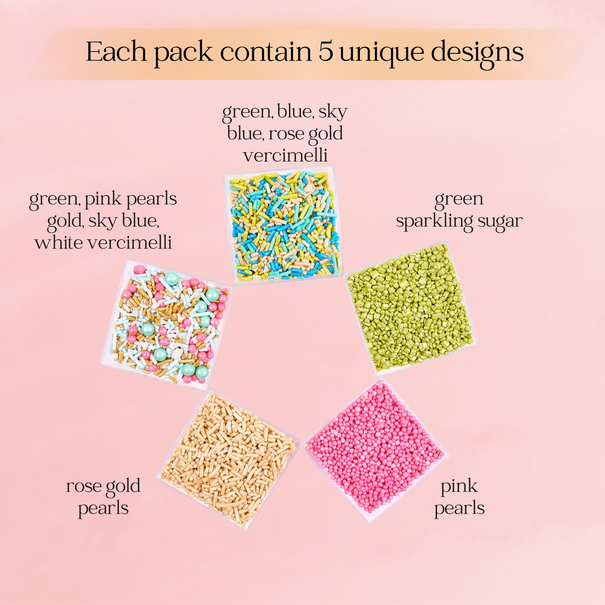 Confect Fusion Mashup Sprinkles FM Multipack 23