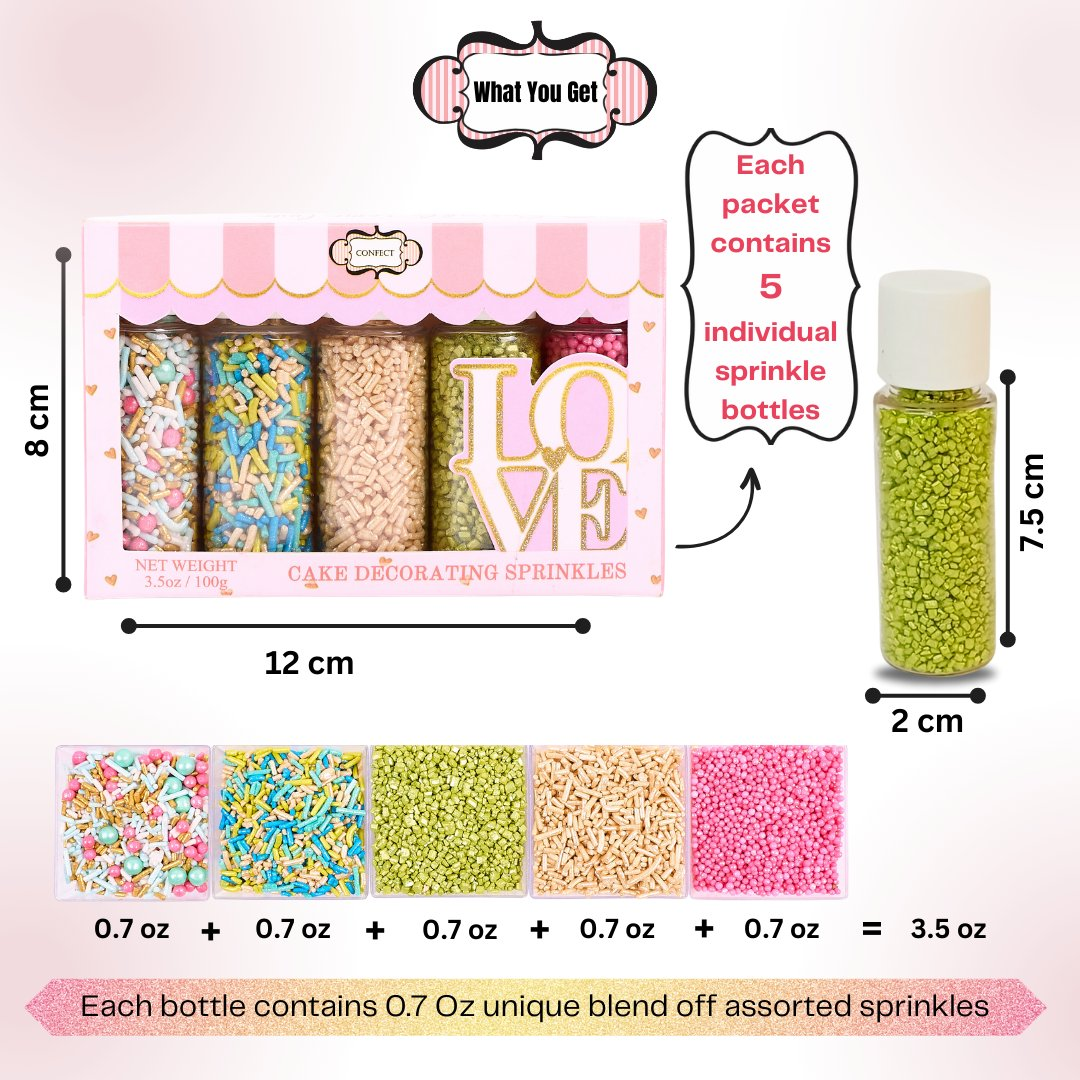Confect Fusion Mashup Sprinkles FM Multipack 23