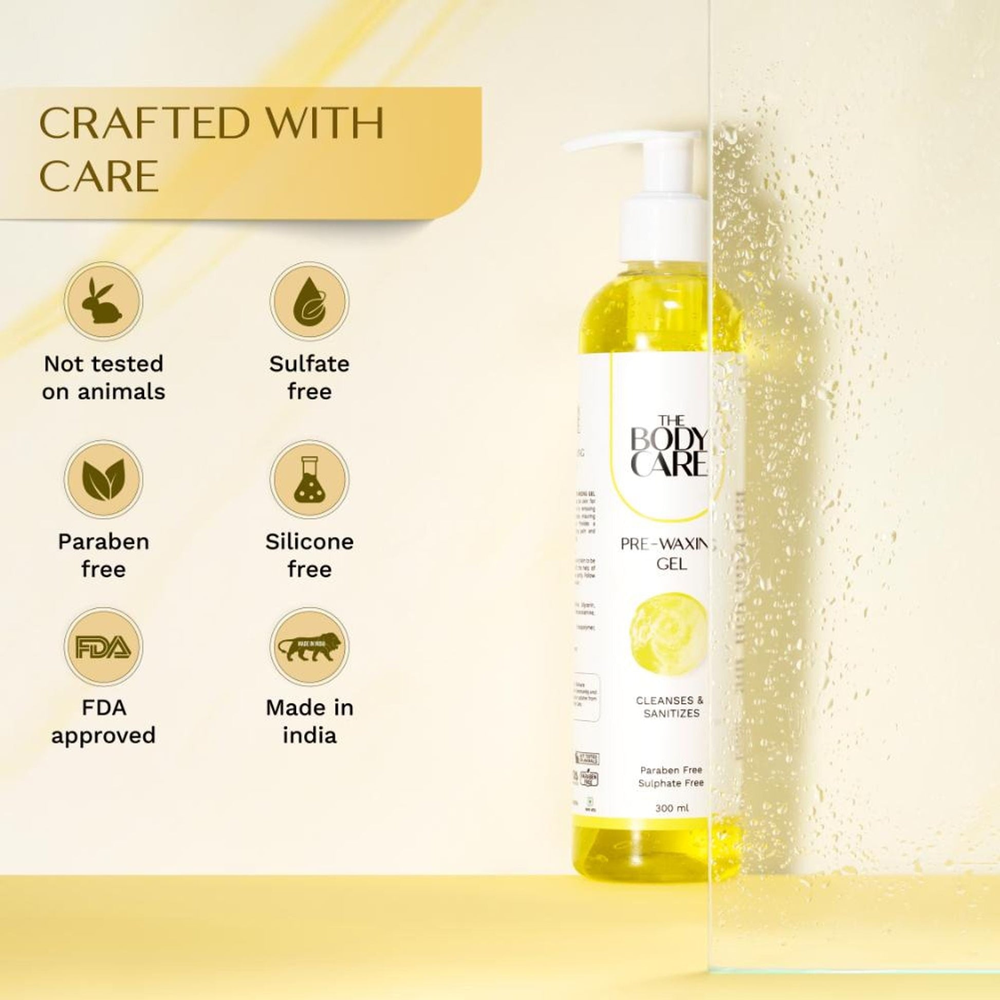 The Body Care Pre Waxing Gel  Grab2Buy The Body Care Grab2Buy