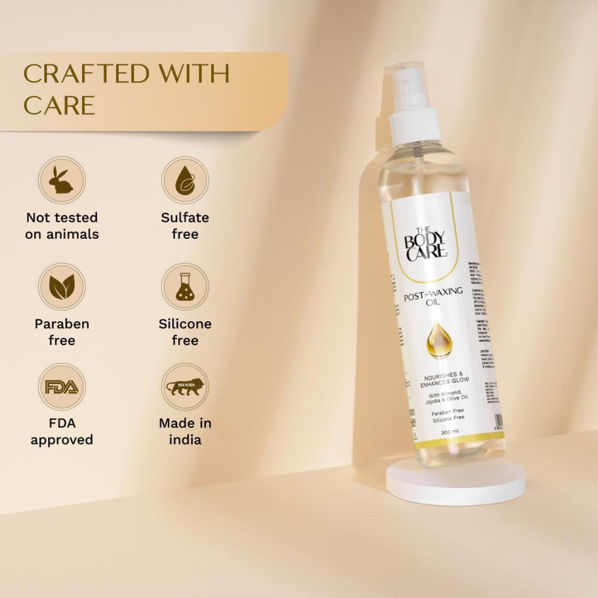The Body Care Post Waxing Oil  Grab2Buy The Body Care Grab2Buy
