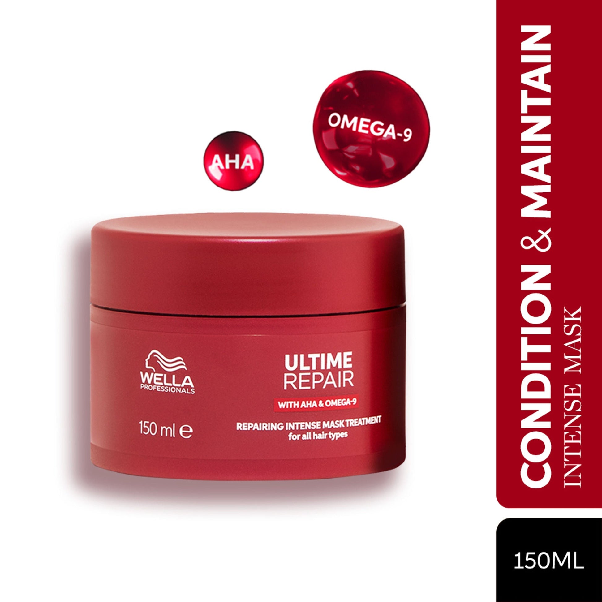 Wella Professionals Ultime Repair Intense Mask Mini with AHA & Omega-9  Grab2Buy Wella Professionals Grab2Buy