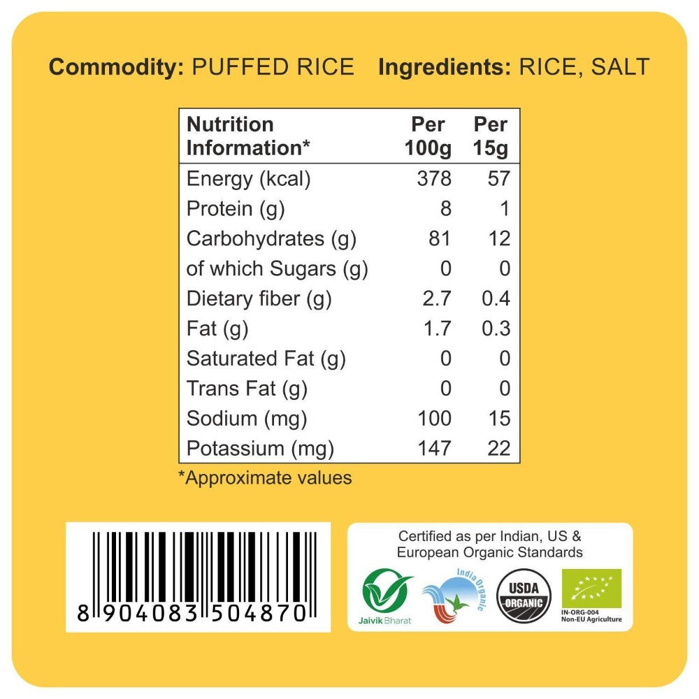 24 Mantra Organic Natural Puffed Rice  Grab2Buy 24 Mantra Organic Grab2Buy