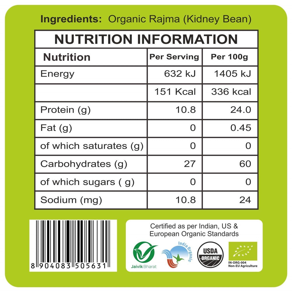 24 Mantra Organic Rajma 
