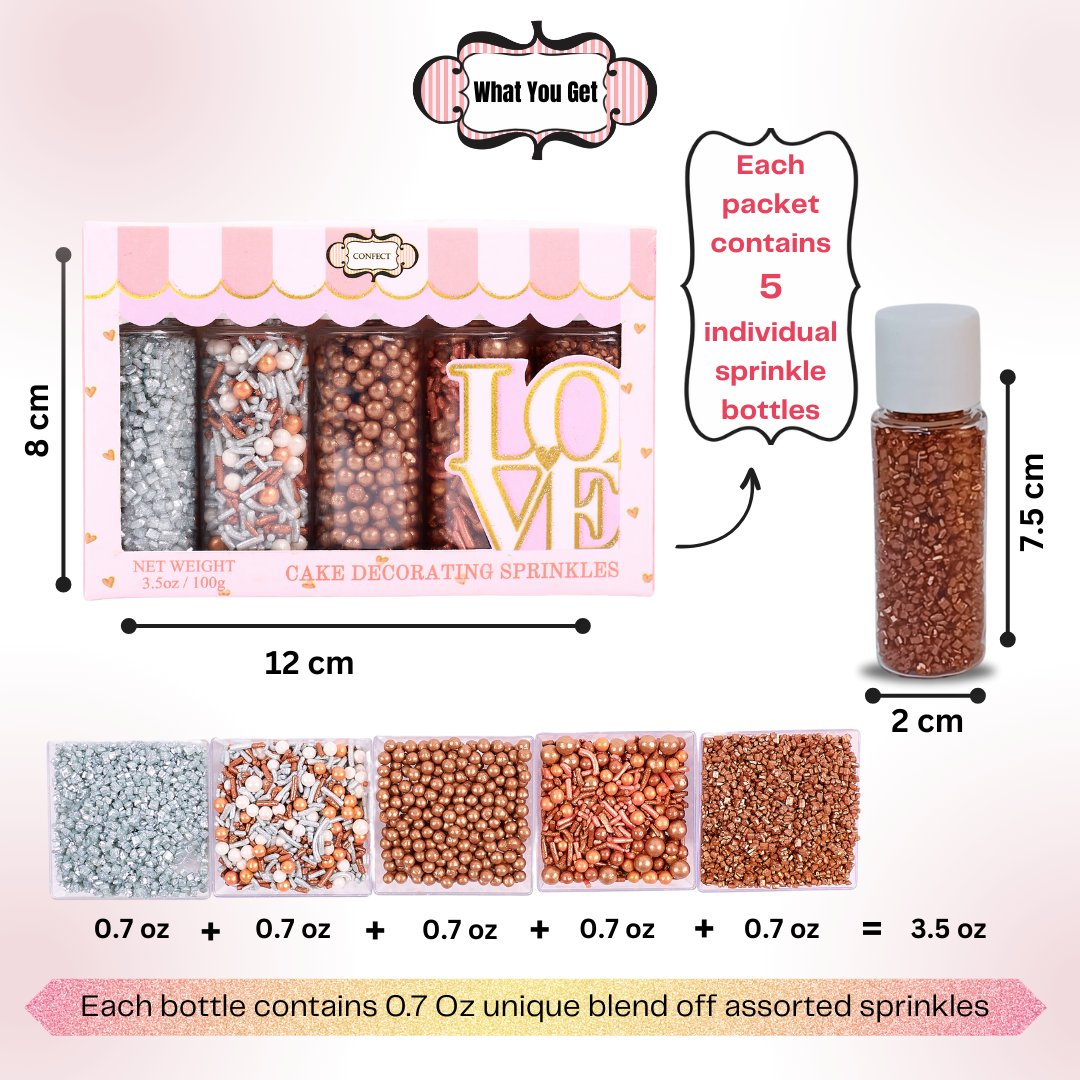 Confect Fusion Mashup Sprinkles FM Multipack 24