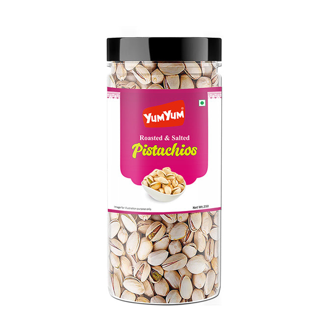 Yum Yum Roasted & Salted Pistachios Jar  Grab2Buy Yum Yum Grab2Buy