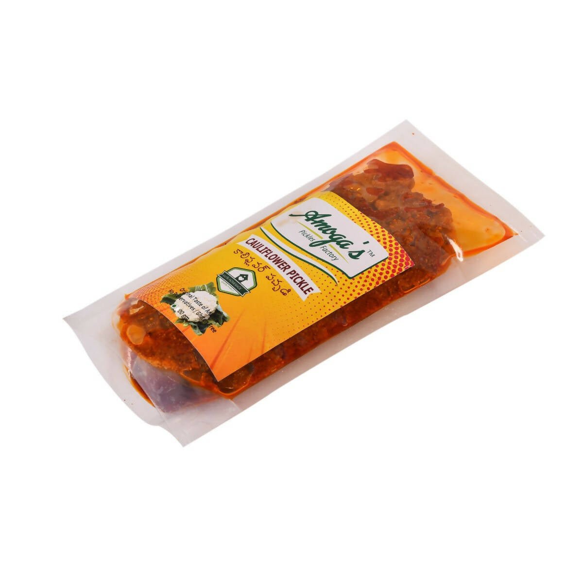 Amoga's Pickles Factory Cauliflower Pickle Andhra Style - Grab2buy