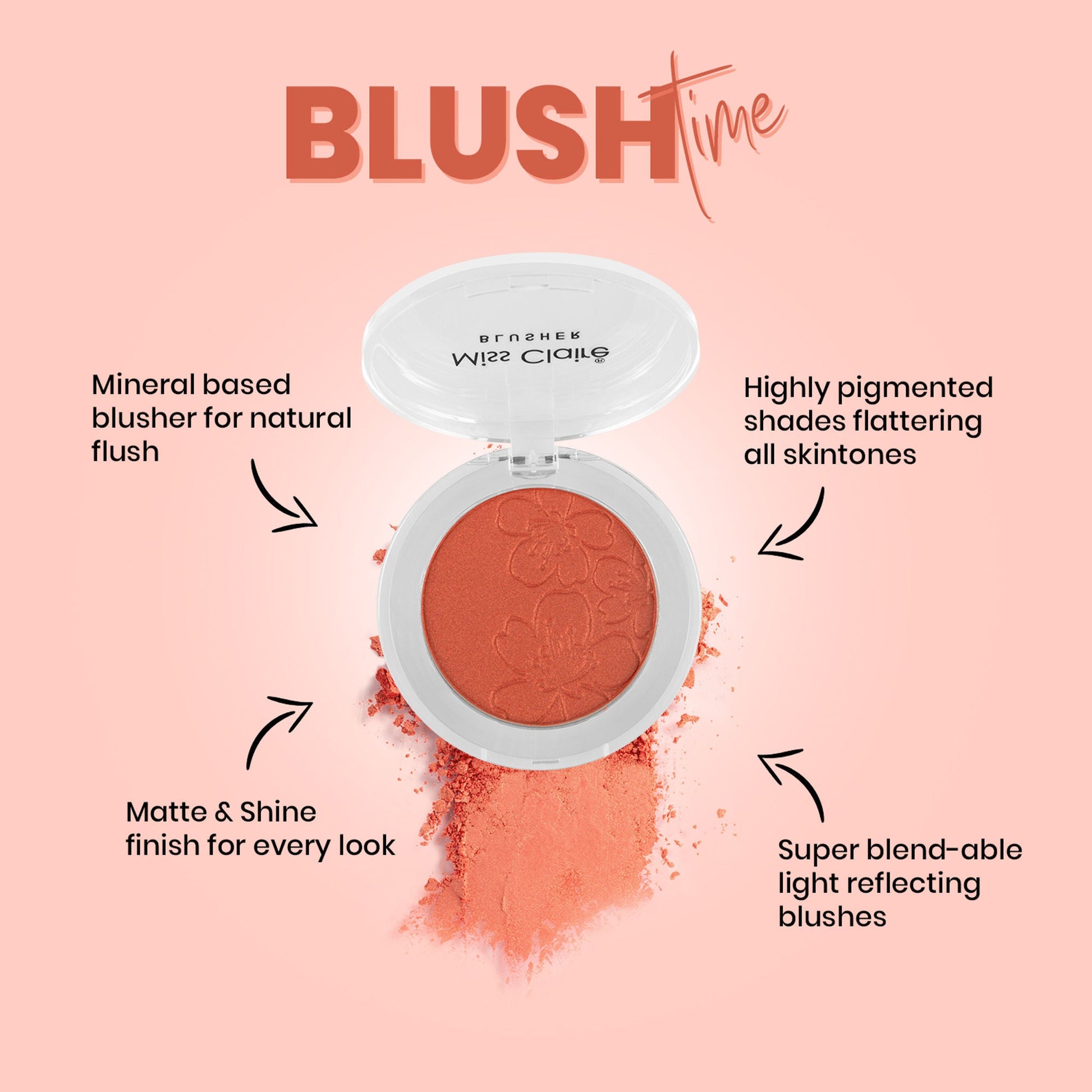 Miss Claire Round Blusher - 9