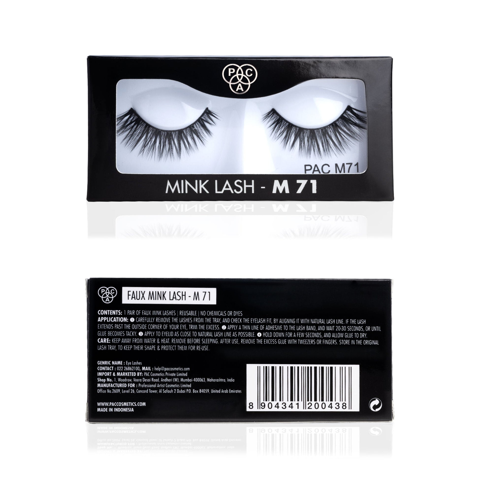 PAC Studio Faux Mink Lash - M71