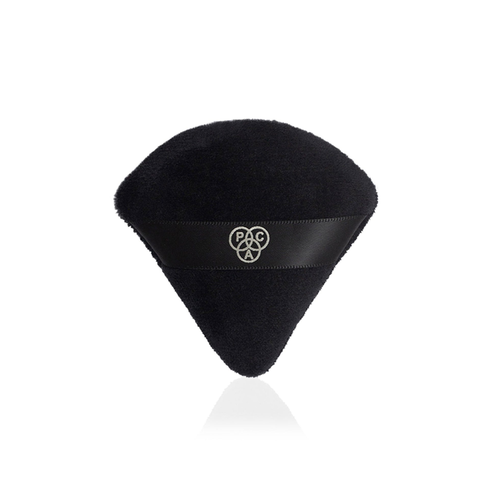 PAC Studio Pizza Puff Black - Small Size 99% Soft Natural Cotton, Less Product Wastage,Ideal for Under Eyes