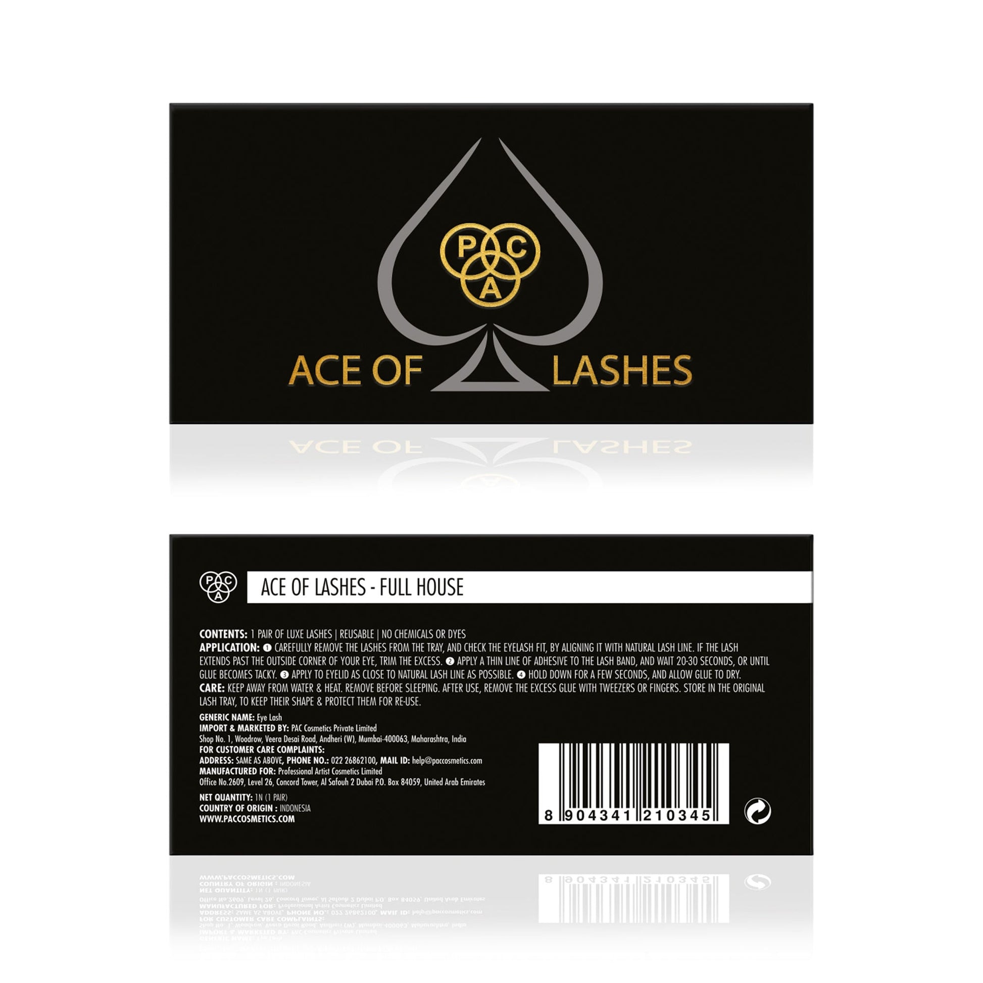 PAC Studio Ace Of Lashes - Full House