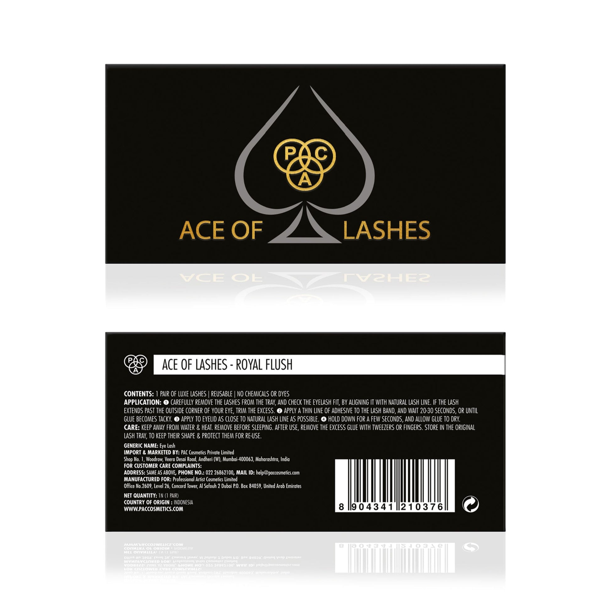 PAC Studio Ace Of Lashes - Royal Flush