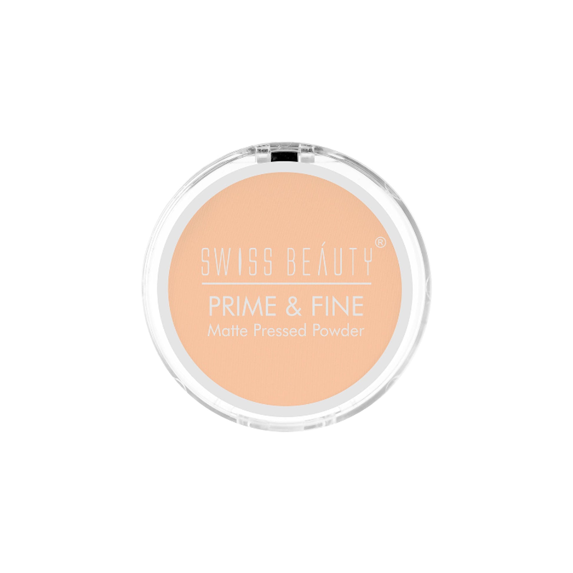 Swiss Beauty Prime & Fine Matte Pressed Powder - 3 Nude Beige
