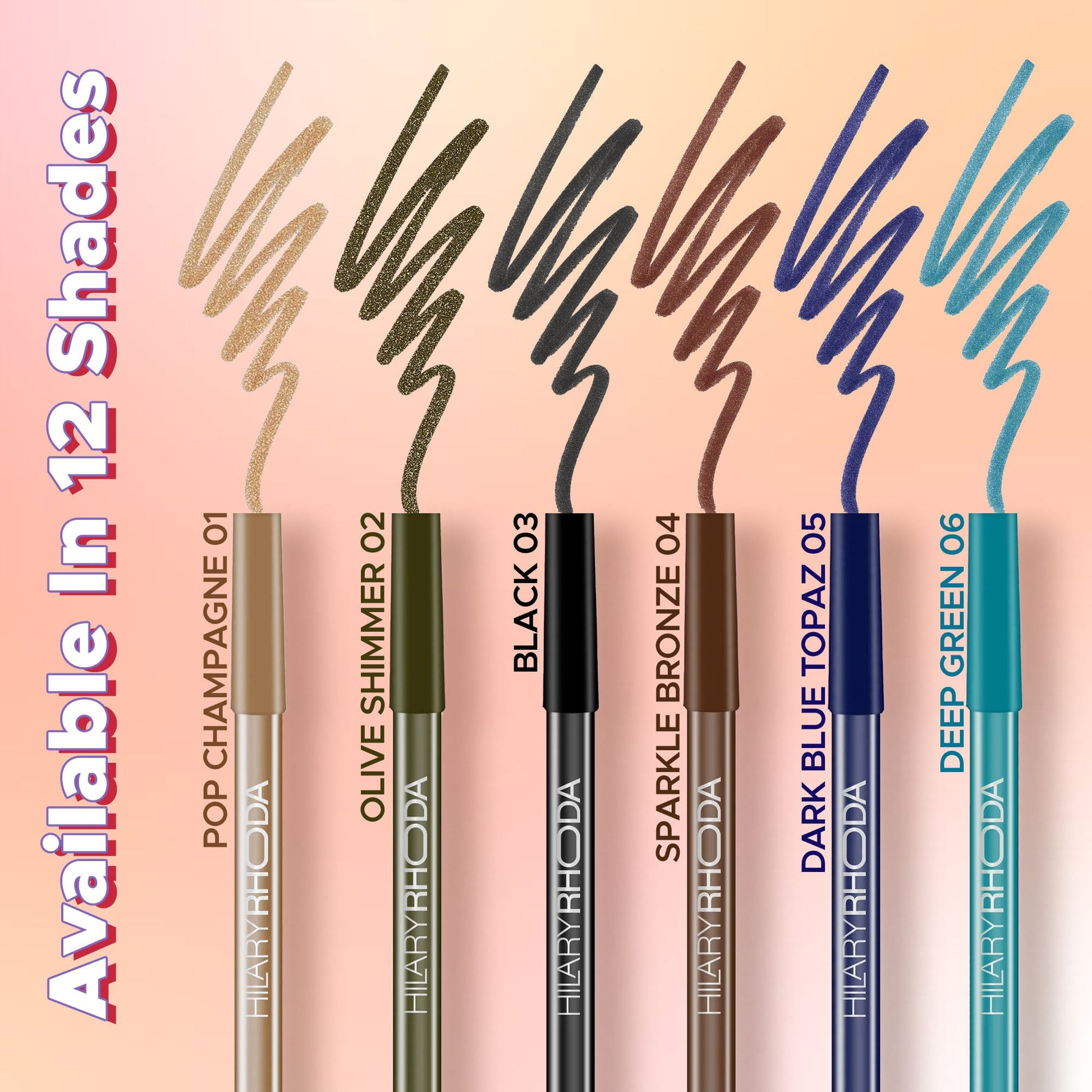 Hilary Rhoda Play N Blend Gel Eyeliner - Black 03