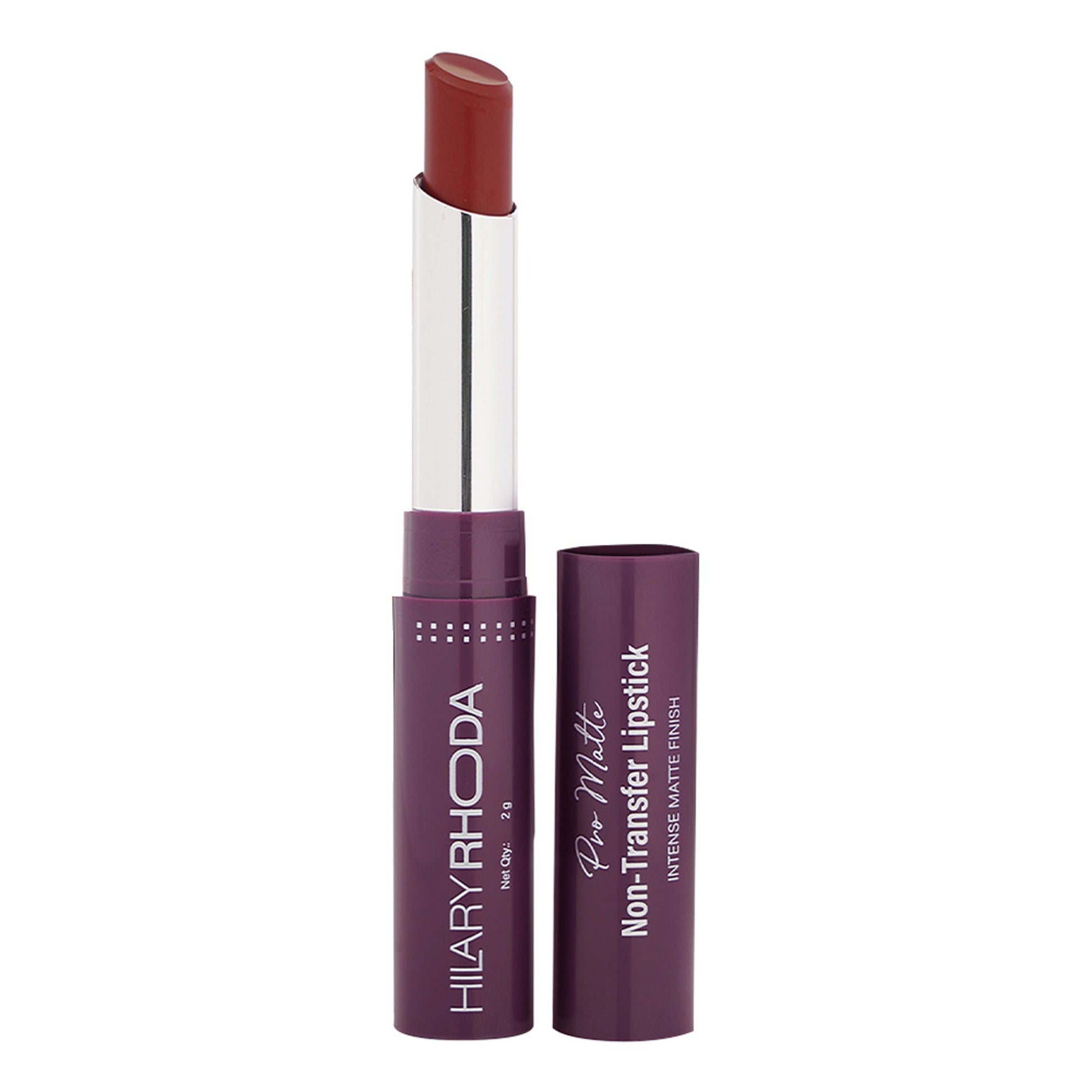 Hilary Rhoda Pro Matte Non-Transfer Waterproof Lipstick - Nude Rose 01