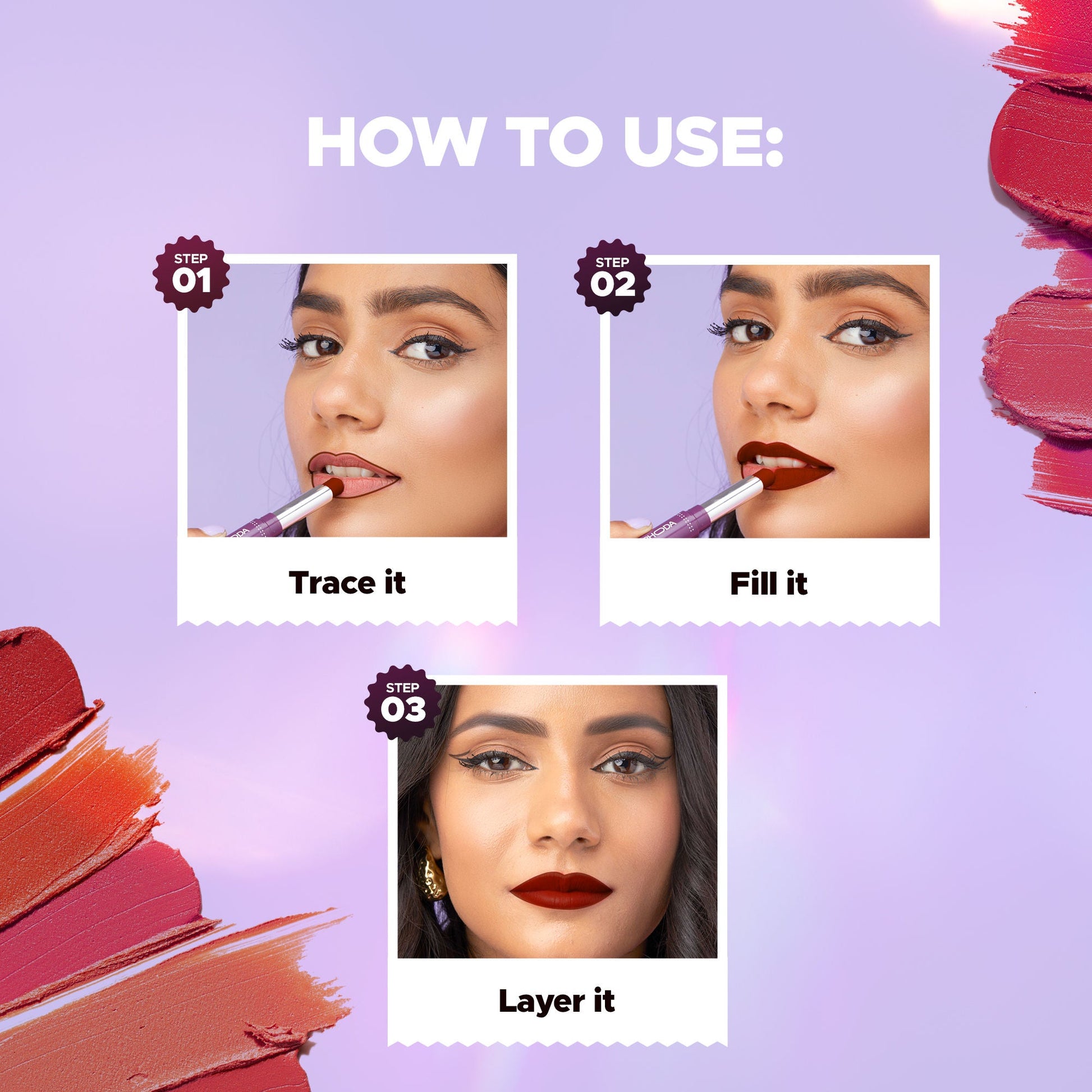 Hilary Rhoda Pro Matte Non-Transfer Waterproof Lipstick - Red Wine 20