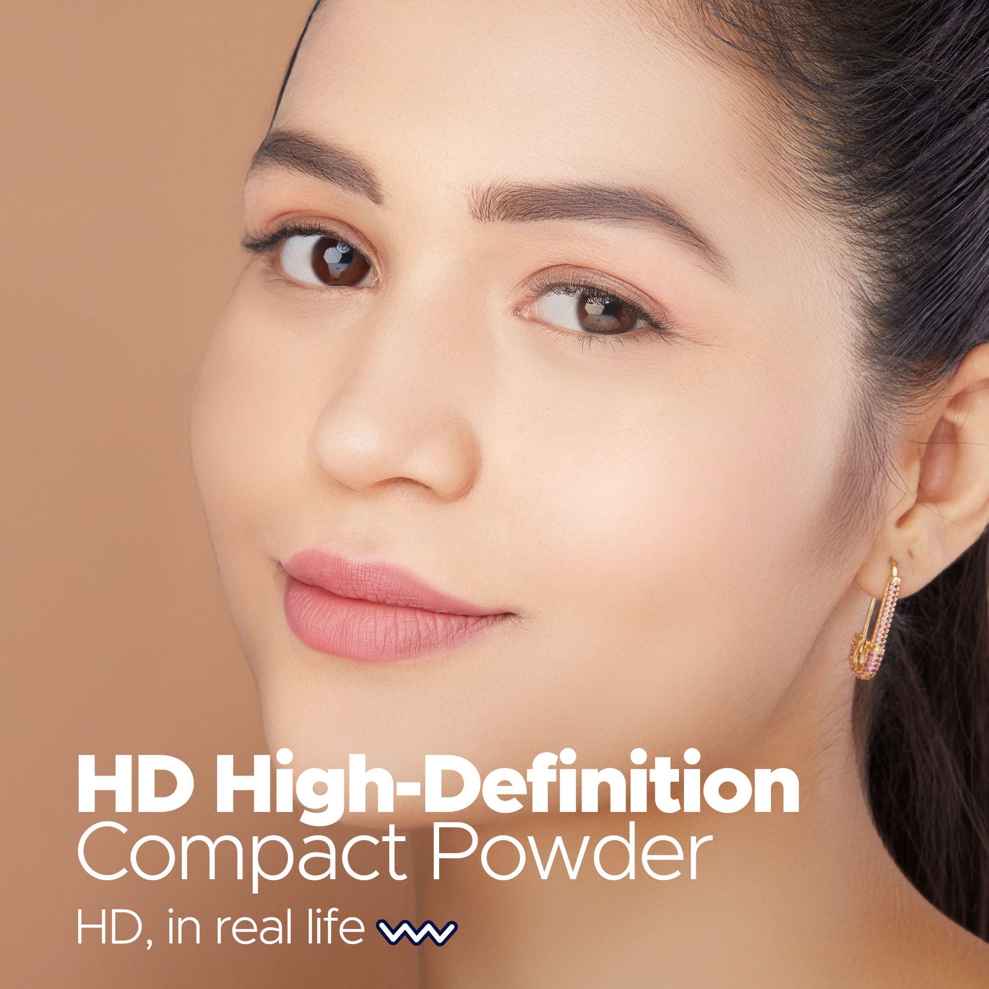 Hilary Rhoda HD High-Definition Matte Pressed Powder - Natural 02