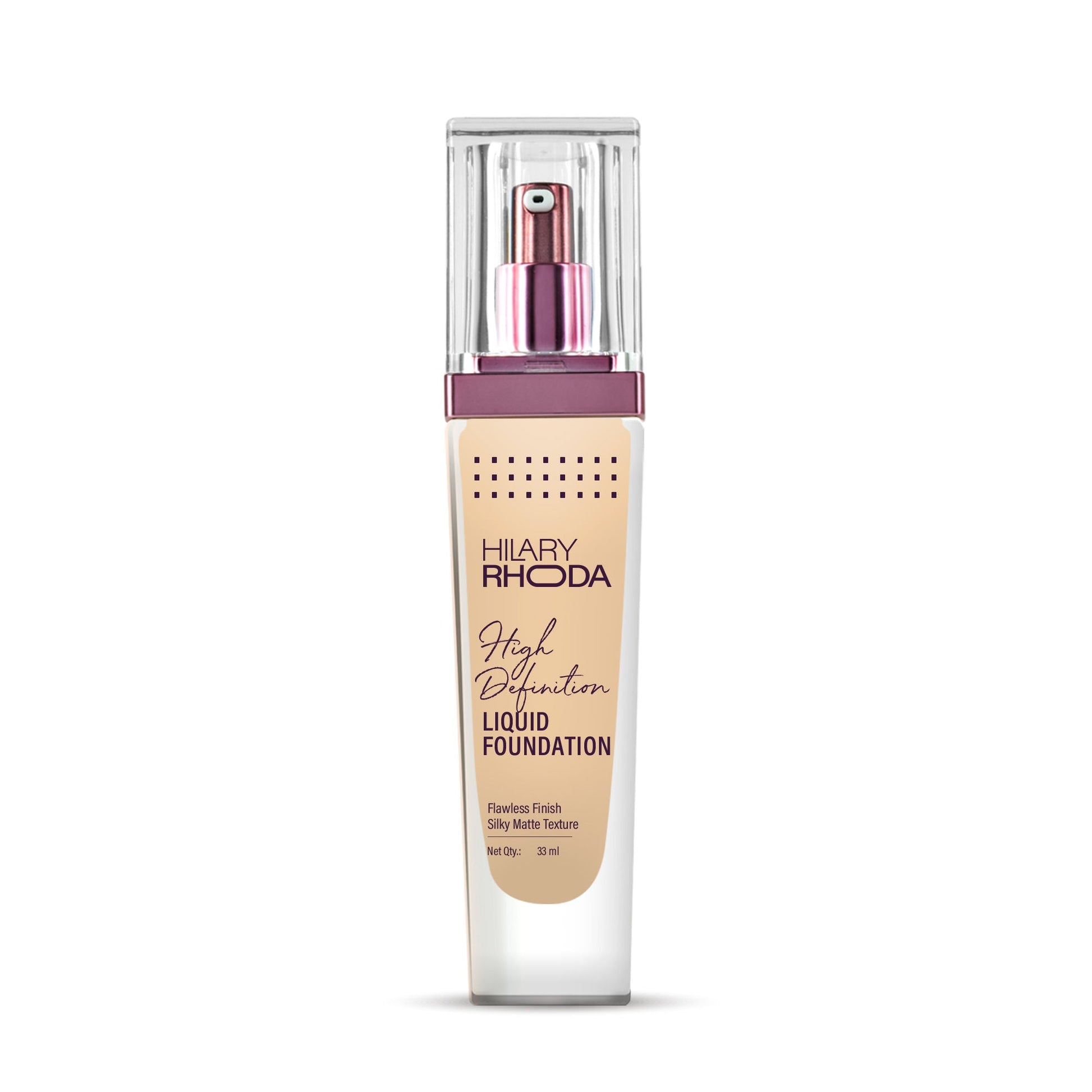 Hilary Rhoda Liquid High Definition Matte Foundation - Natural Beige 03