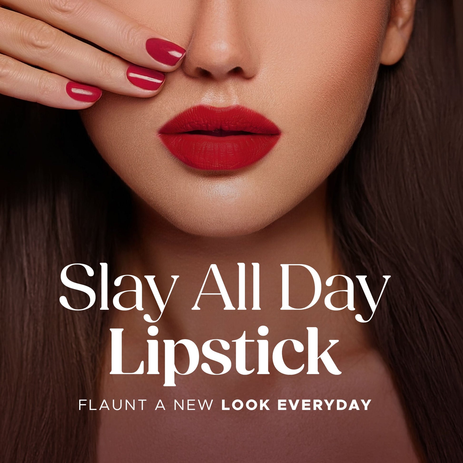 Hilary Rhoda Slay All Day Matte Lipstick - Crismon Red 09