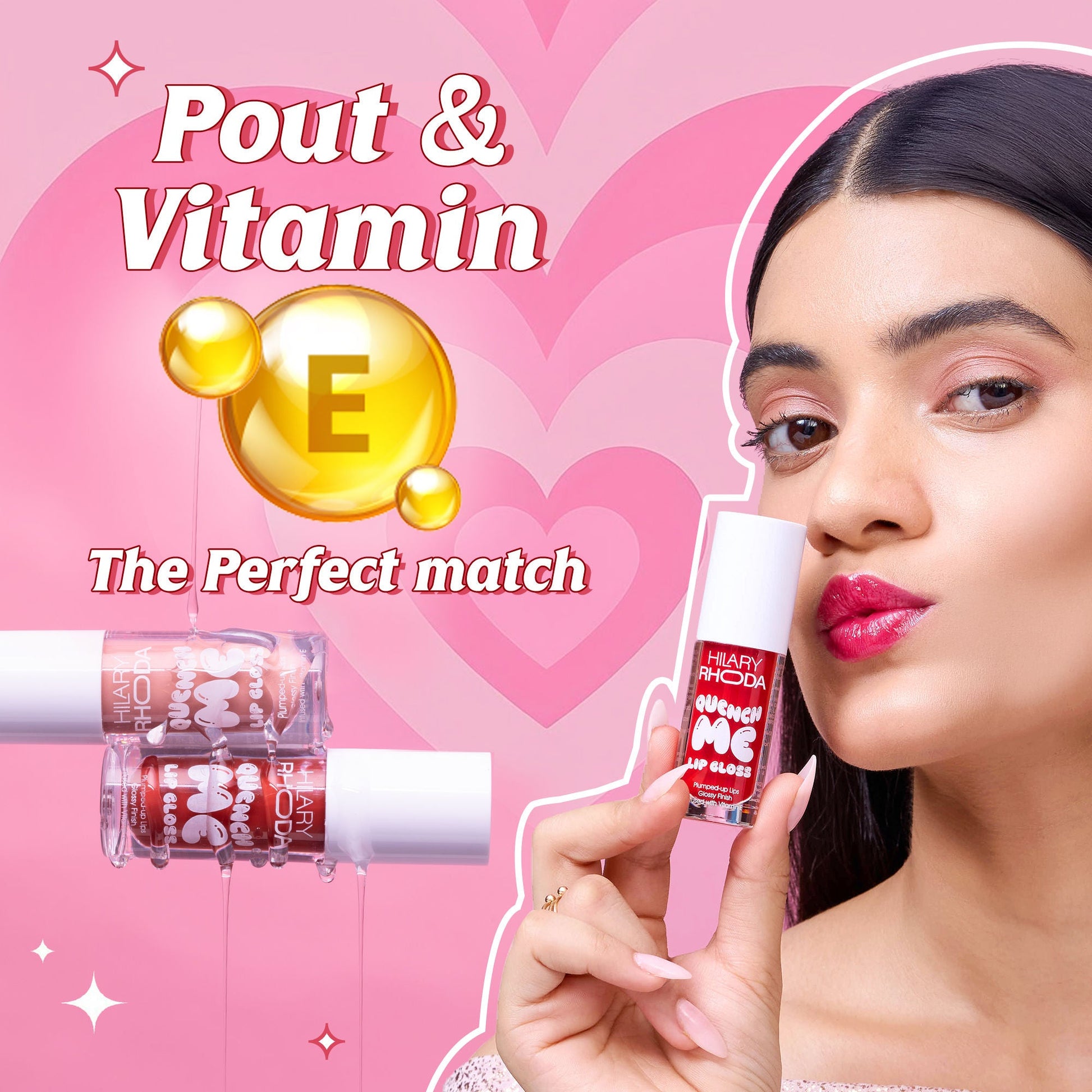 Hilary Rhoda Quench Me Lip Gloss - Candy Sparkle 02