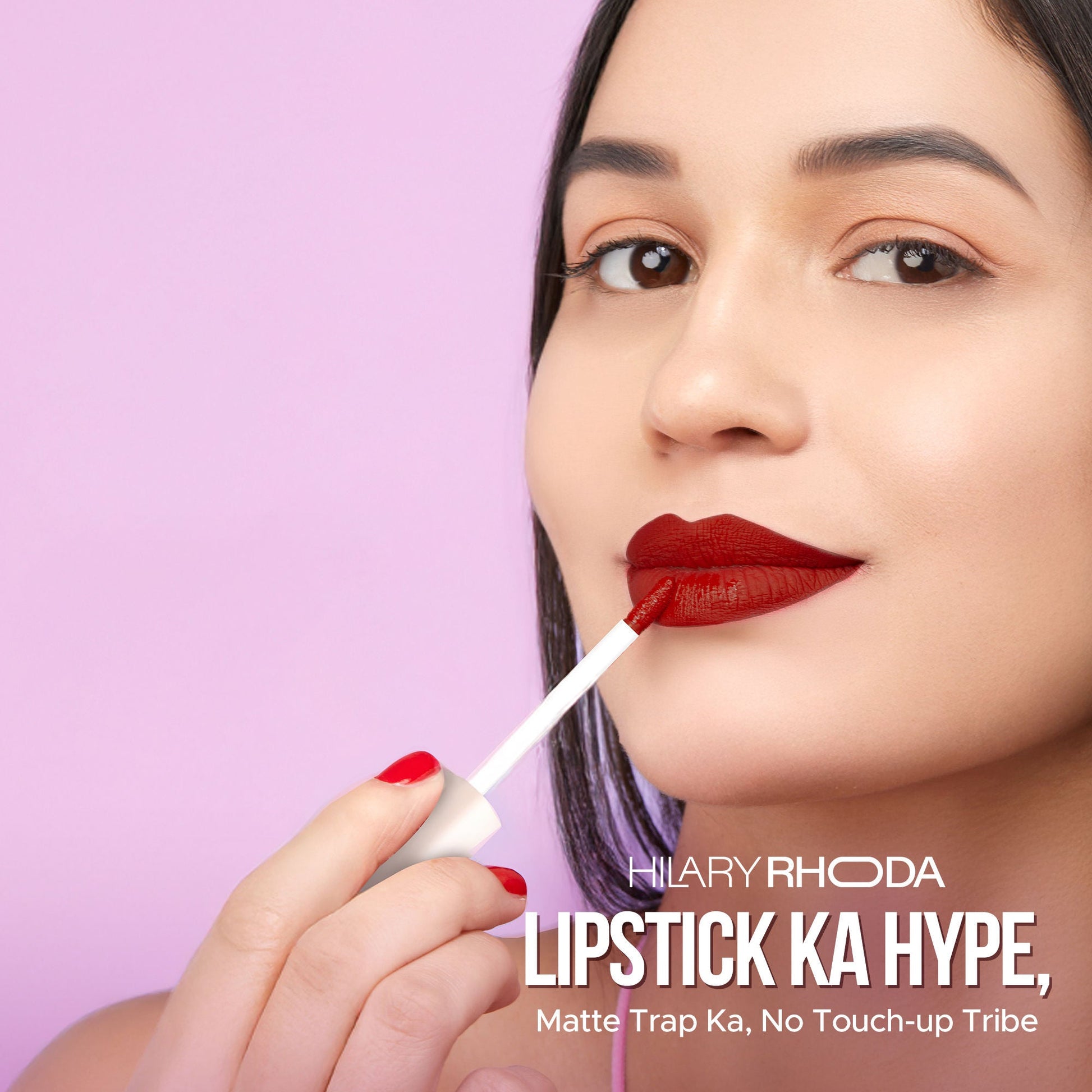 Hilary Rhoda Matte Trap Liquid Lipstick - Rustic Rouge 27