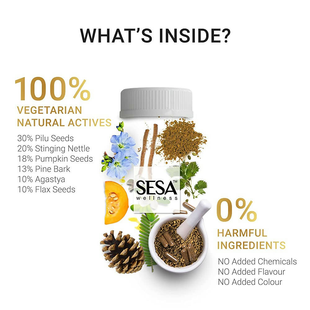 Sesa Ayurvedic Hair Nutrients Capsules - Grab2buy