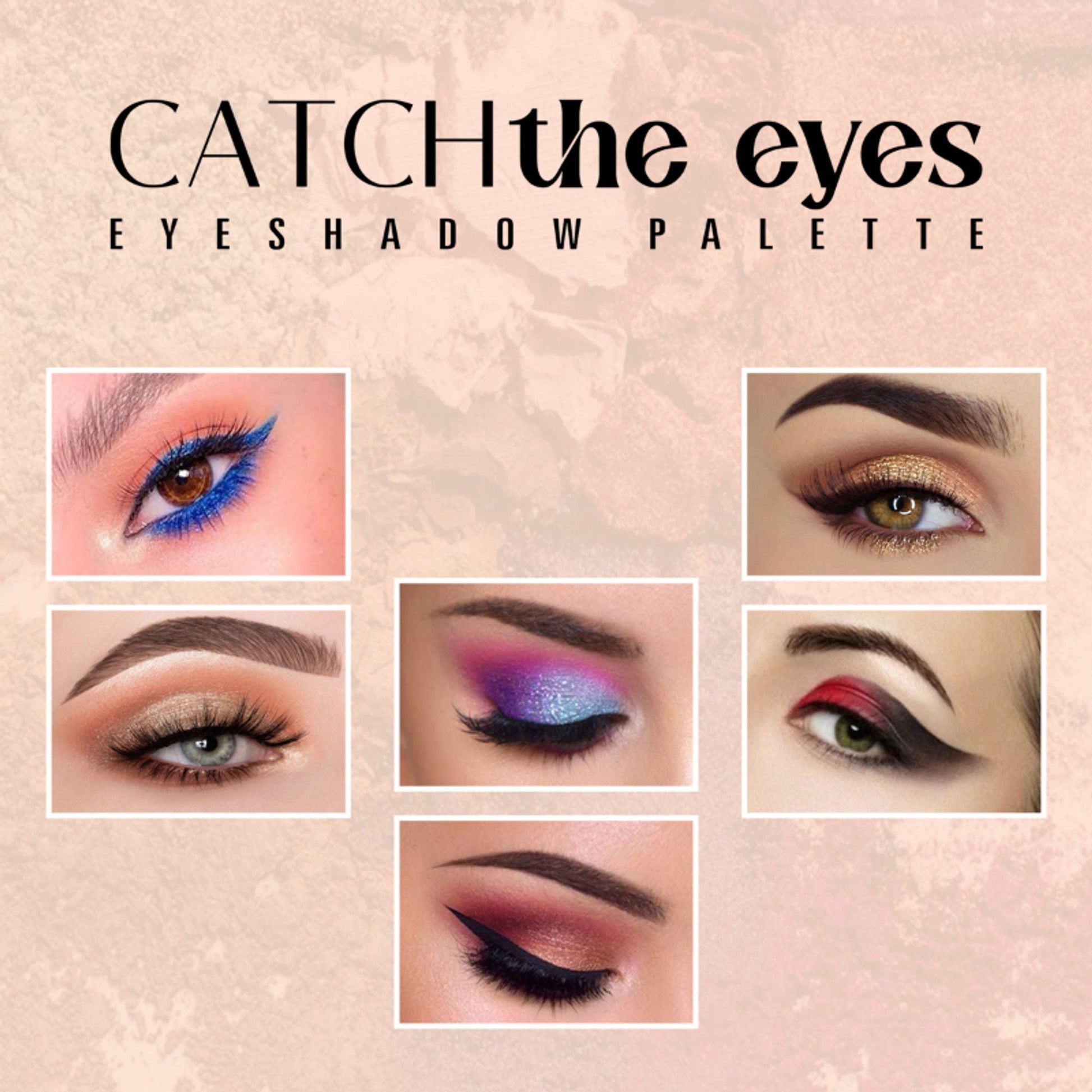Matt Look 36 Colors Catch The Eyes Eyeshadow Palette - 02 