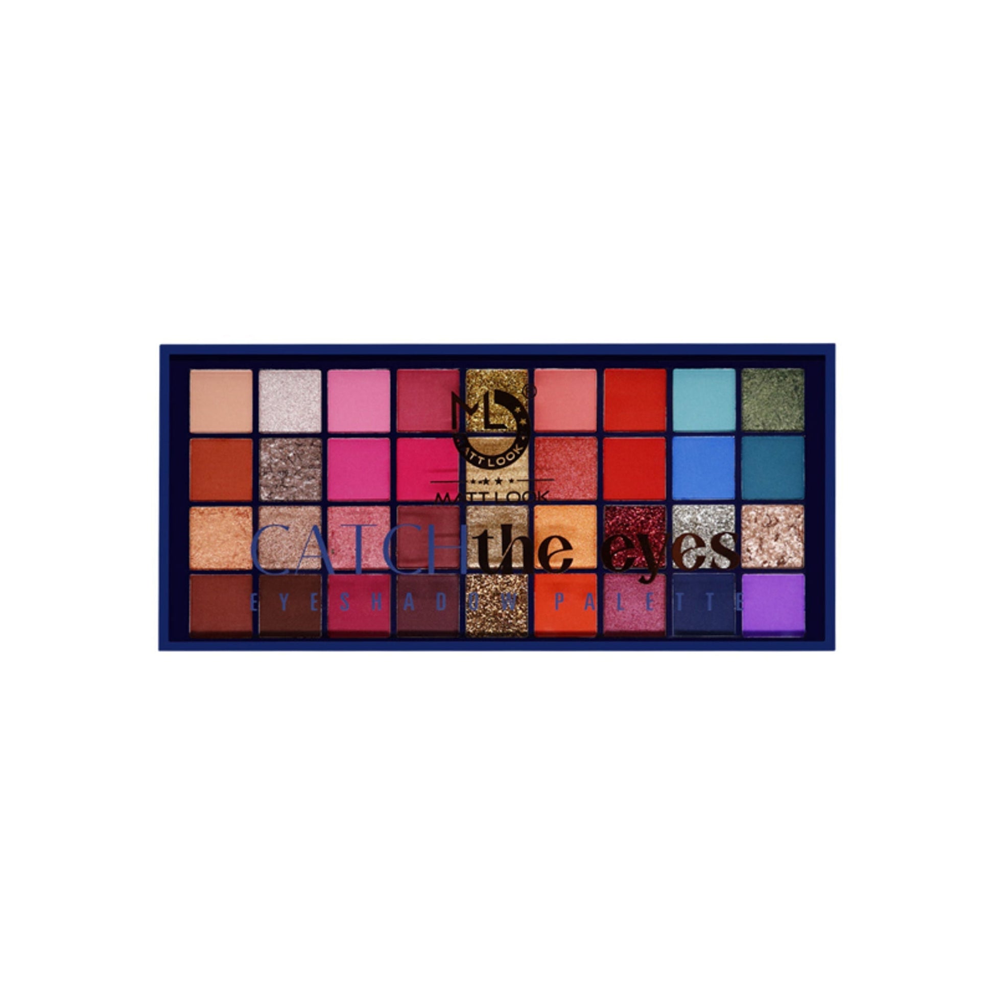 Matt Look 36 Colors Catch The Eyes Eyeshadow Palette - 02 