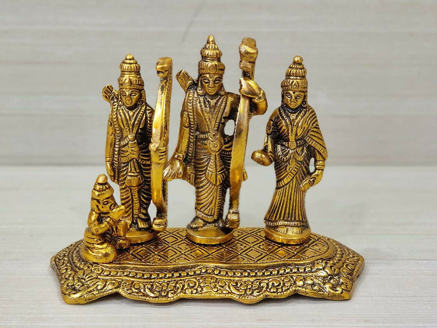 The Victory Metal Lord Ram Darbar Idol - Grab2buy